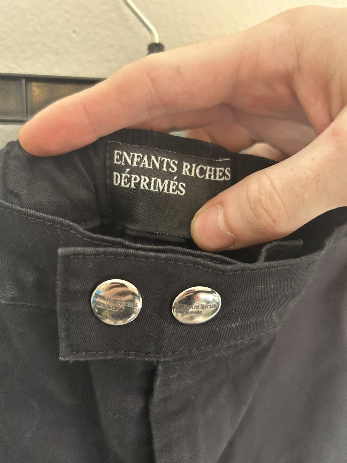 Enfants Riches Deprimes ERD GRAIL patchwork Moto pants Size US 30 / EU 46 - 7 Thumbnail