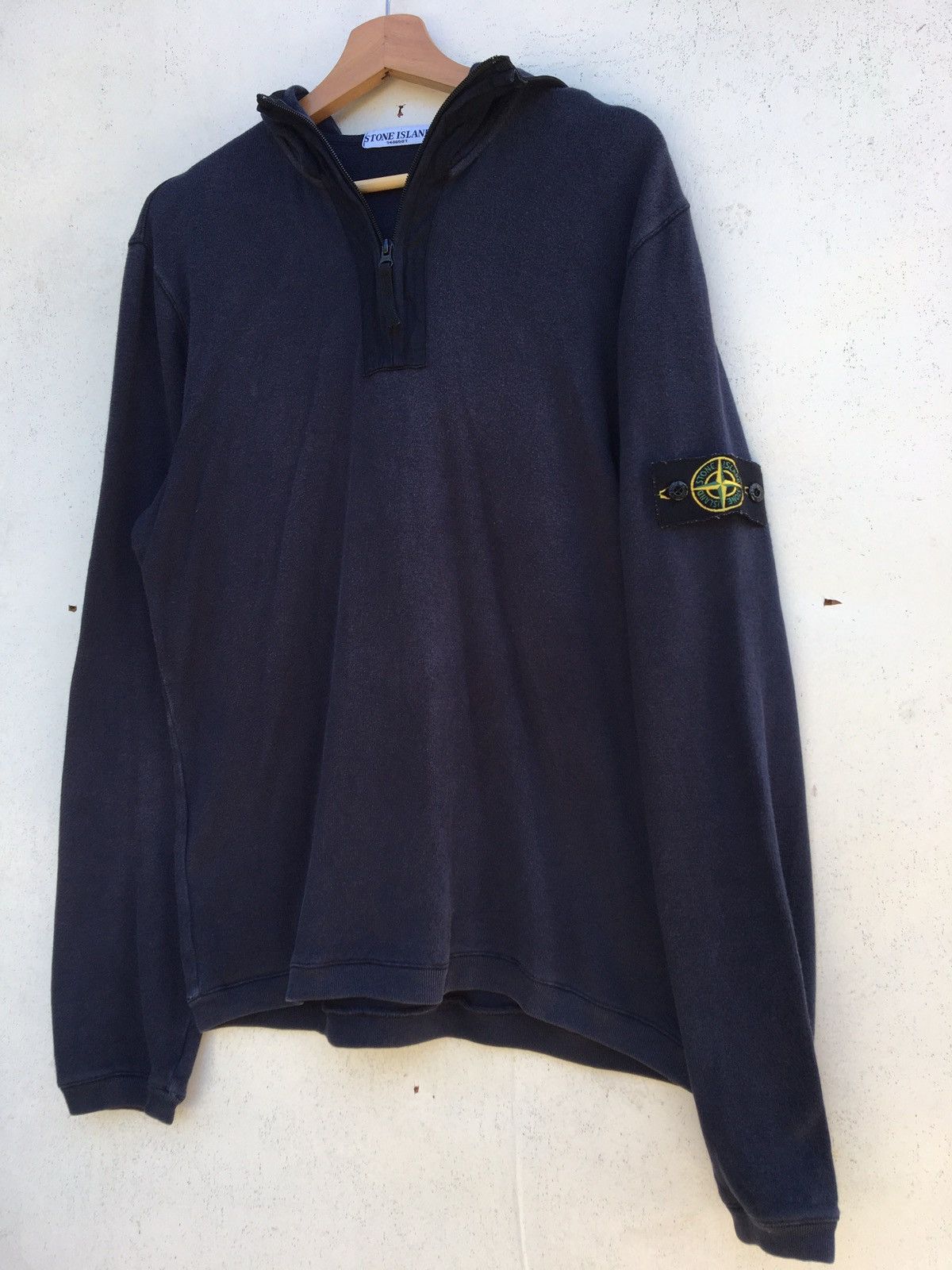Stone Island Rarest Stone Island Half Zip Hoodie Size US M / EU 48-50 / 2 - 4 Thumbnail