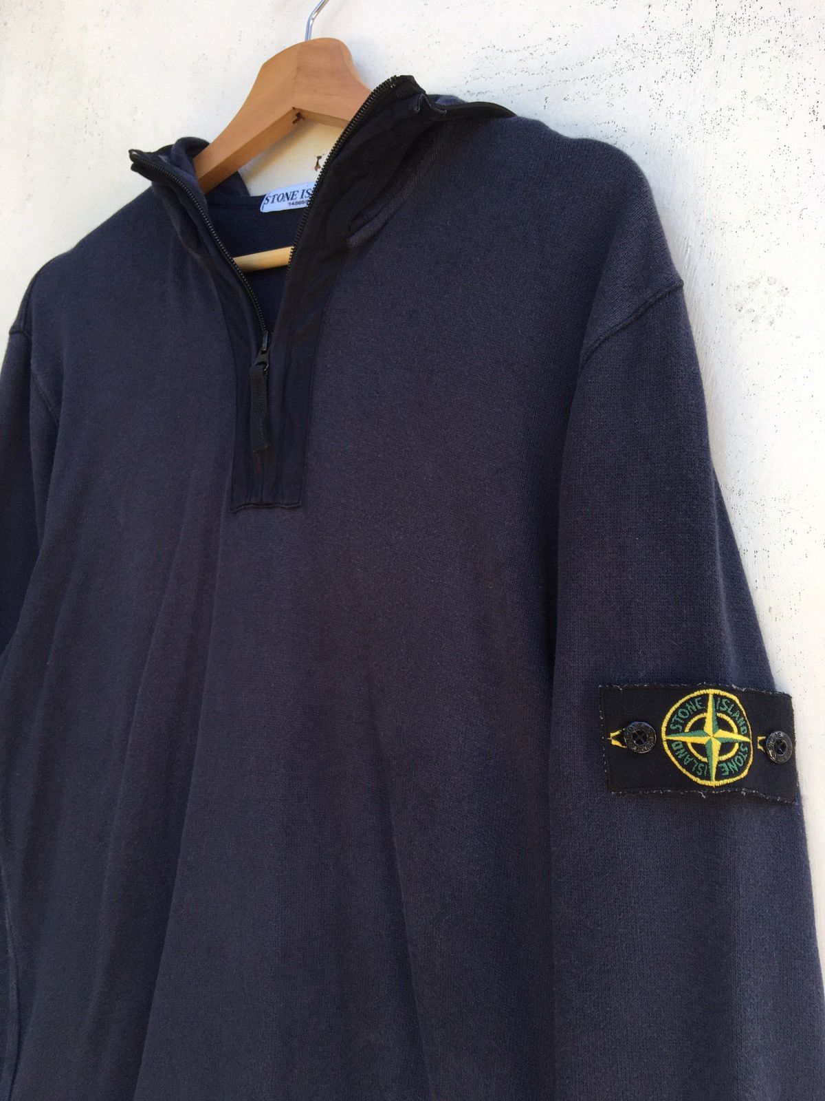 Stone Island Rarest Stone Island Half Zip Hoodie Size US M / EU 48-50 / 2 - 7 Thumbnail