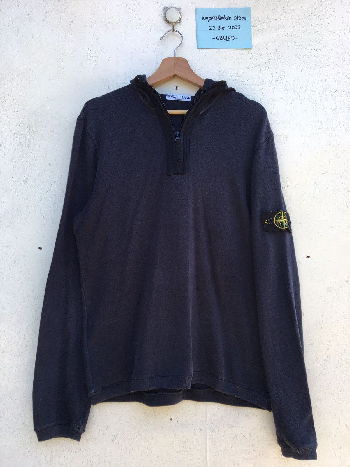 Stone Island Rarest Stone Island Half Zip Hoodie Size US M / EU 48-50 / 2 - 2 Thumbnail