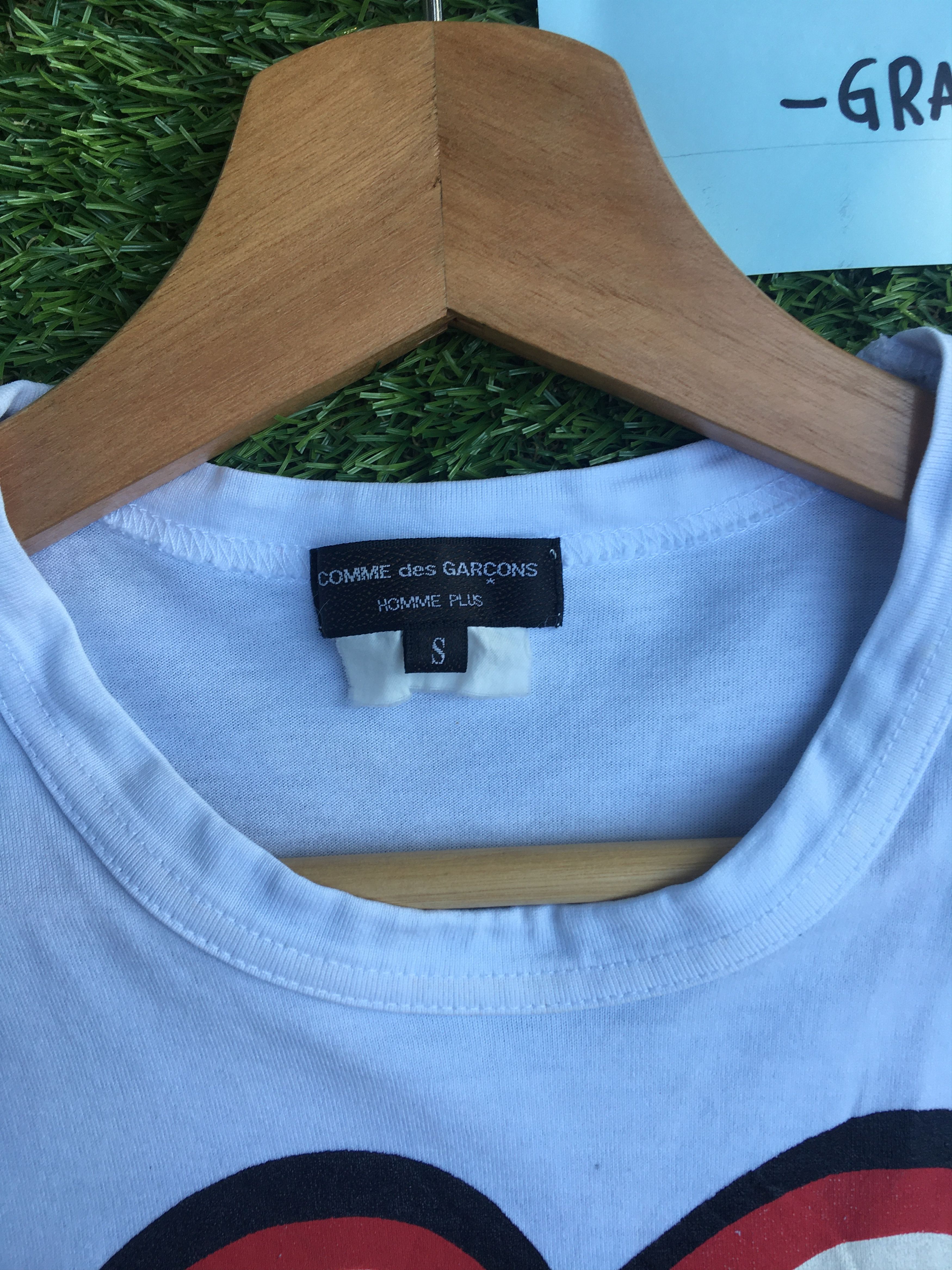 Comme des Garcons Rare Comme Des Garcons Homme Plus x Rolling Stones Tee Size US S / EU 44-46 / 1 - 5 Thumbnail