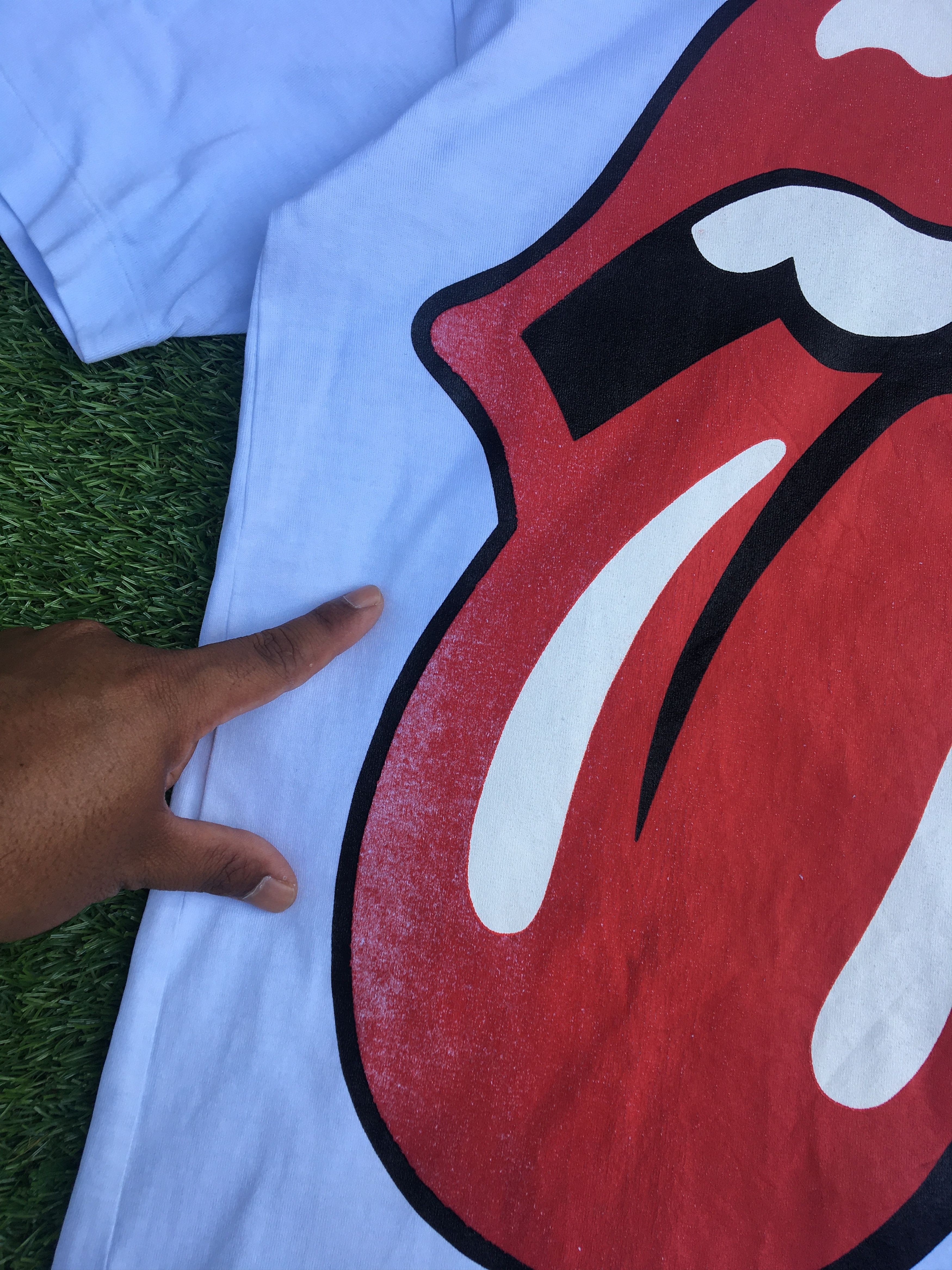 Comme des Garcons Rare Comme Des Garcons Homme Plus x Rolling Stones Tee Size US S / EU 44-46 / 1 - 7 Thumbnail
