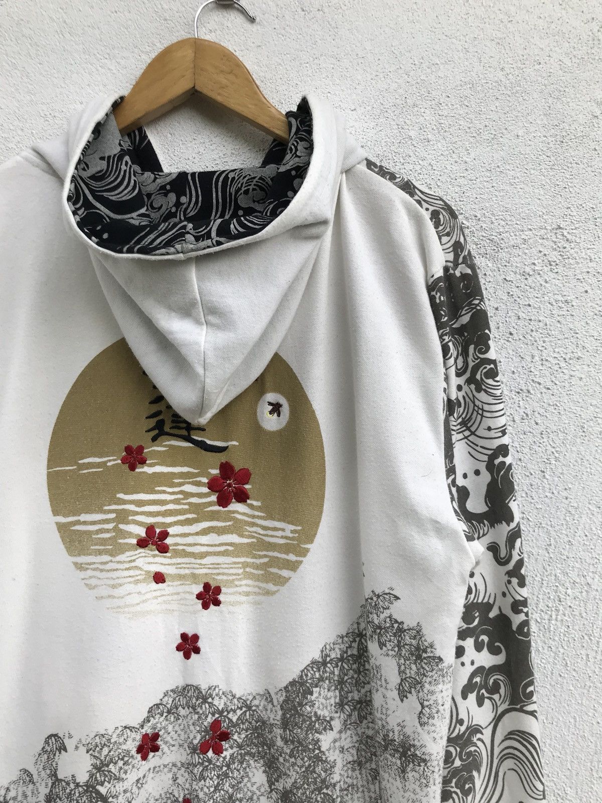 Other Japanese Sukajan Hoodie Embroidered Sakura Japan Size US XL / EU 56 / 4 - 9 Thumbnail