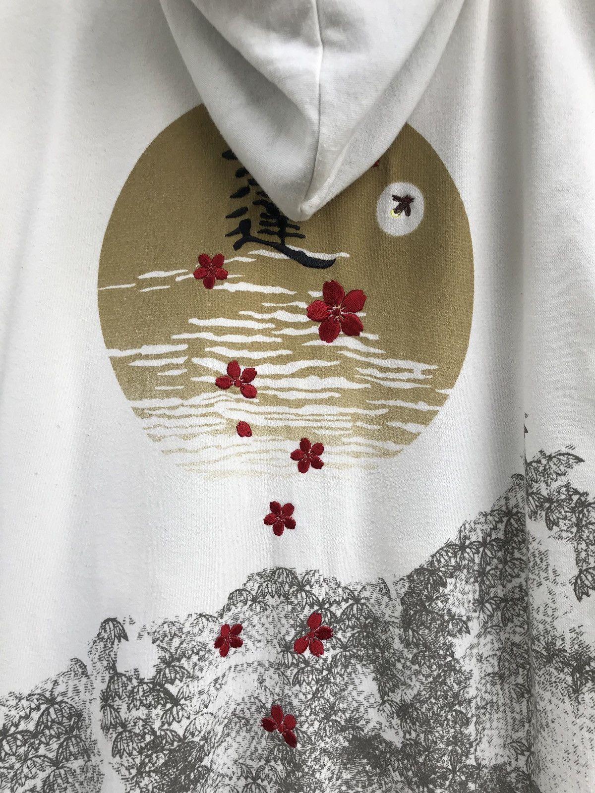 Other Japanese Sukajan Hoodie Embroidered Sakura Japan Size US XL / EU 56 / 4 - 13 Thumbnail