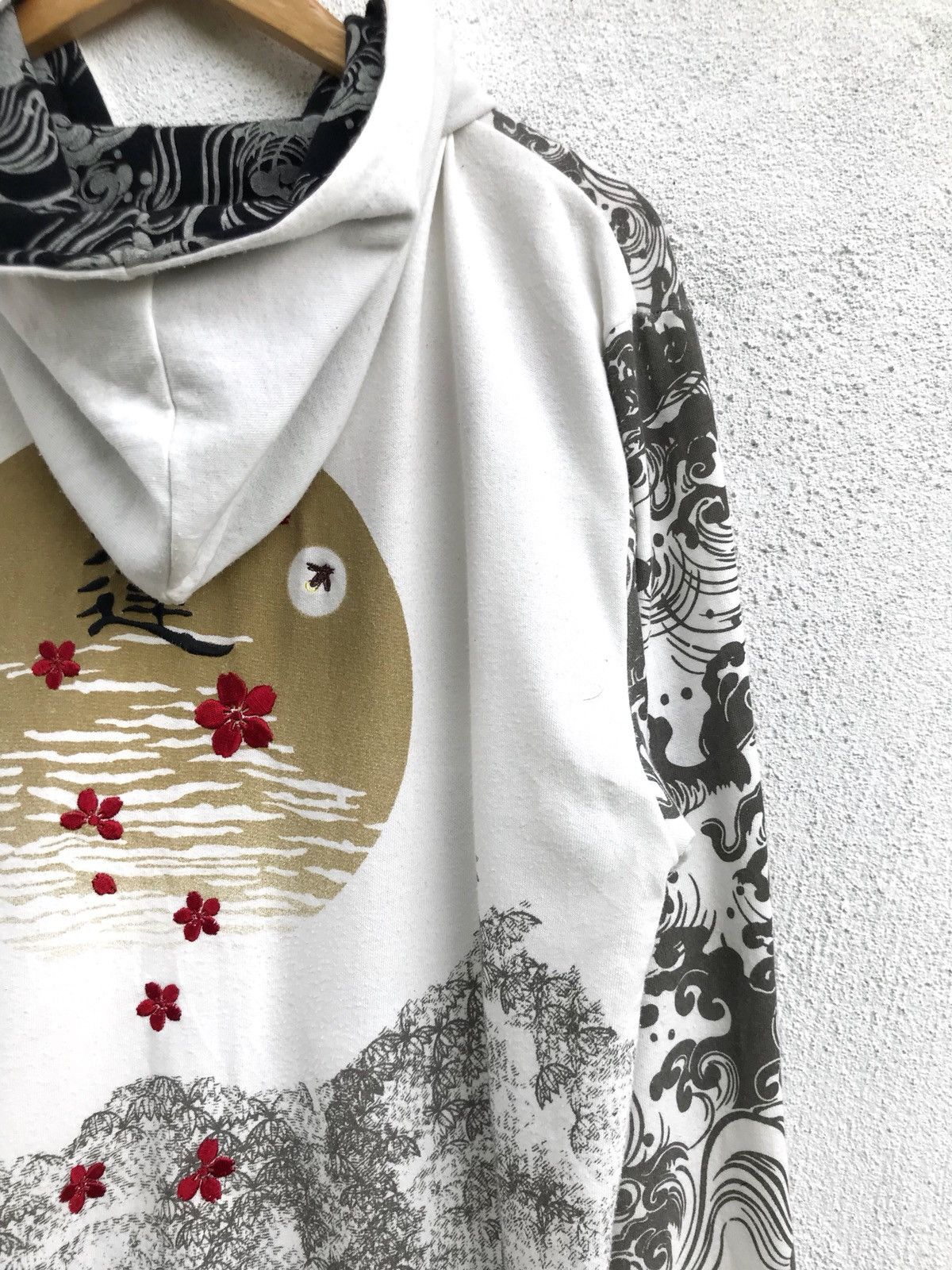 Other Japanese Sukajan Hoodie Embroidered Sakura Japan Size US XL / EU 56 / 4 - 8 Thumbnail