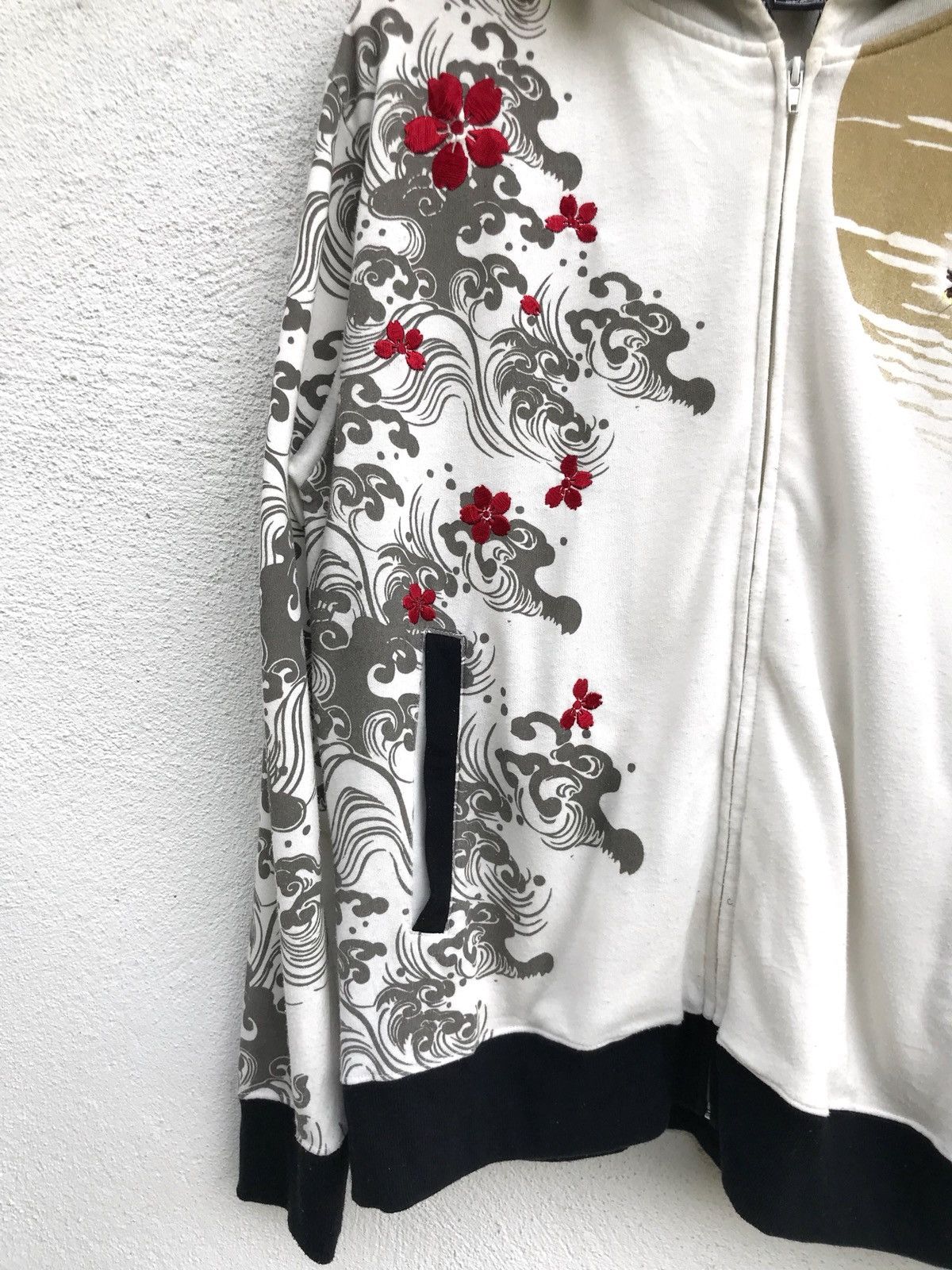 Other Japanese Sukajan Hoodie Embroidered Sakura Japan Size US XL / EU 56 / 4 - 5 Thumbnail