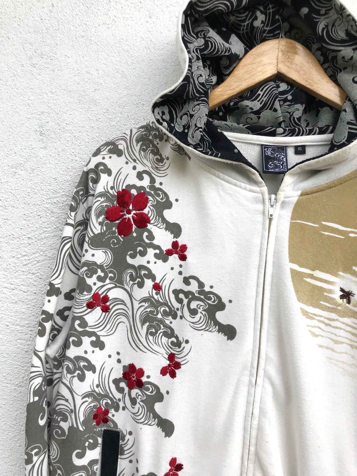 Other Japanese Sukajan Hoodie Embroidered Sakura Japan Size US XL / EU 56 / 4 - 3 Thumbnail