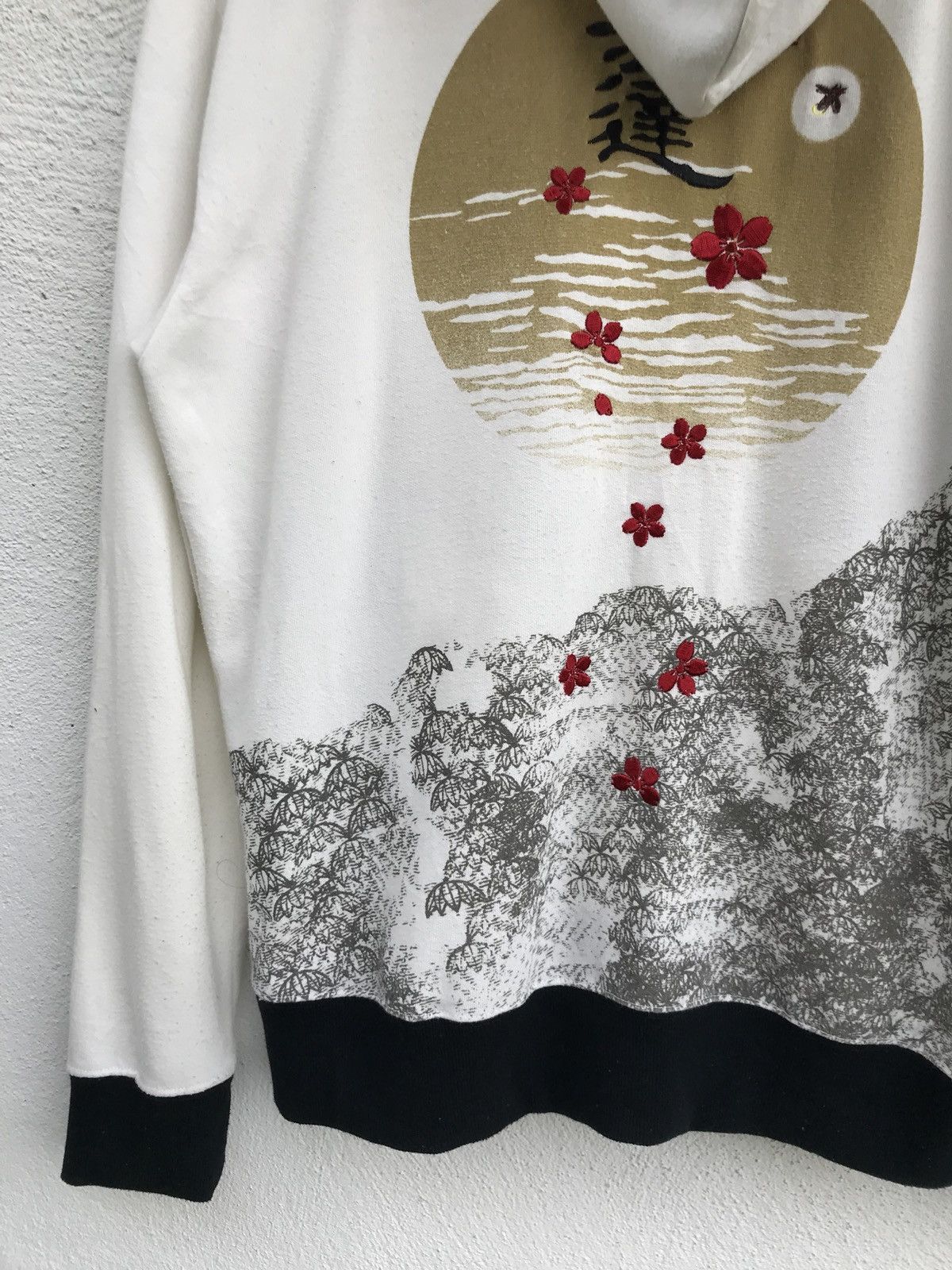 Other Japanese Sukajan Hoodie Embroidered Sakura Japan Size US XL / EU 56 / 4 - 12 Thumbnail