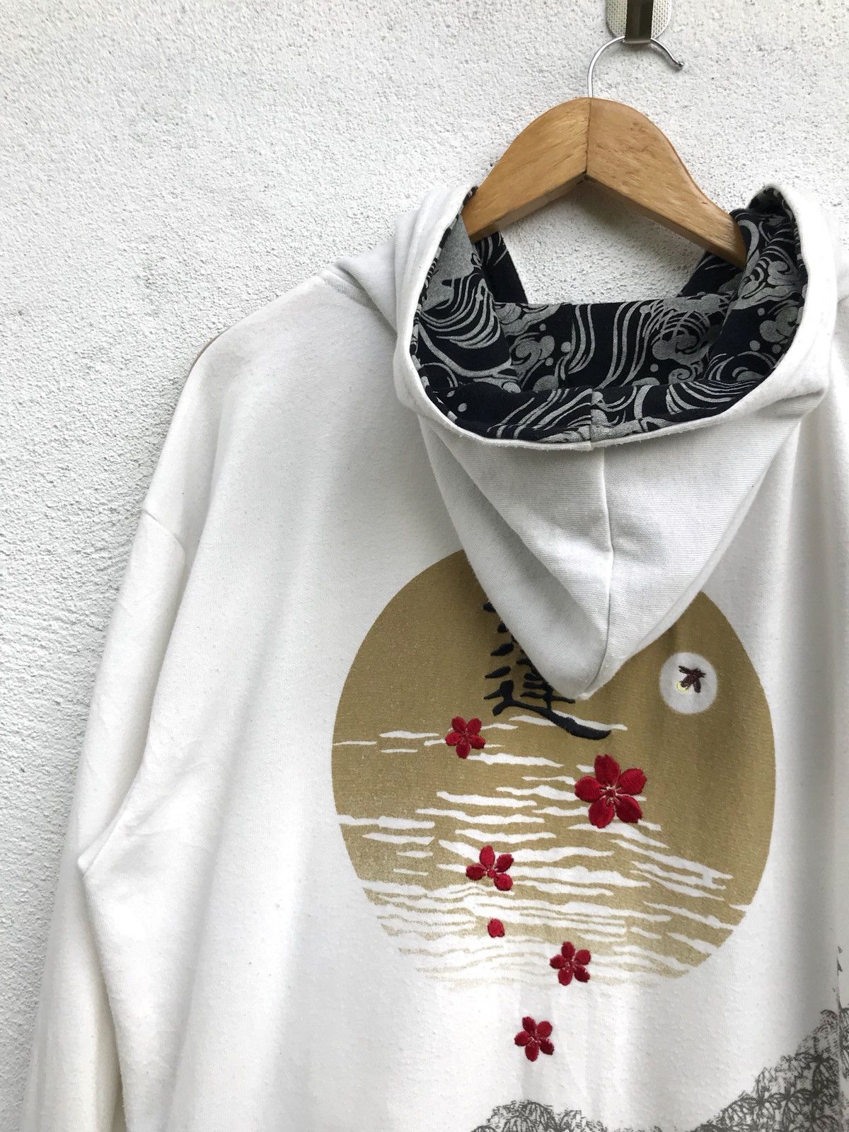 Other Japanese Sukajan Hoodie Embroidered Sakura Japan Size US XL / EU 56 / 4 - 10 Thumbnail