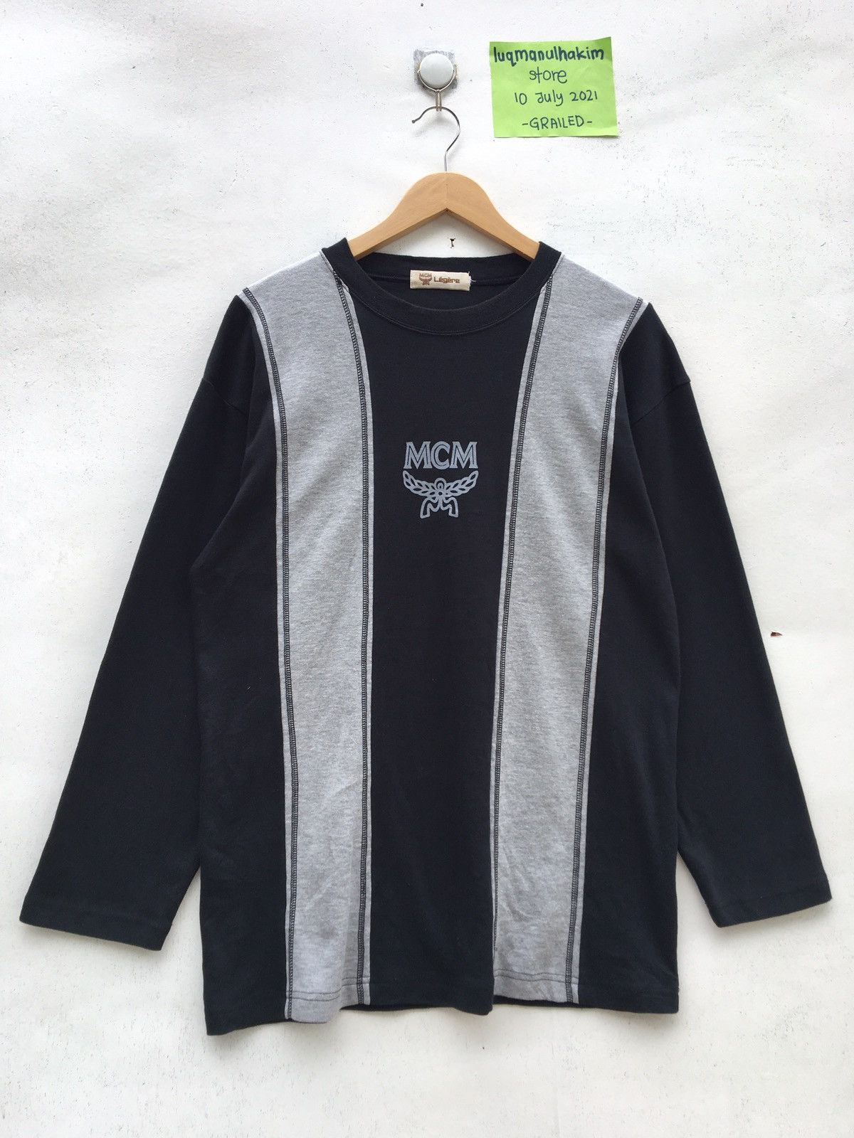 MCM Vintage MCM Logos Longsleeve Shirt Size US M / EU 48-50 / 2 - 2 Thumbnail