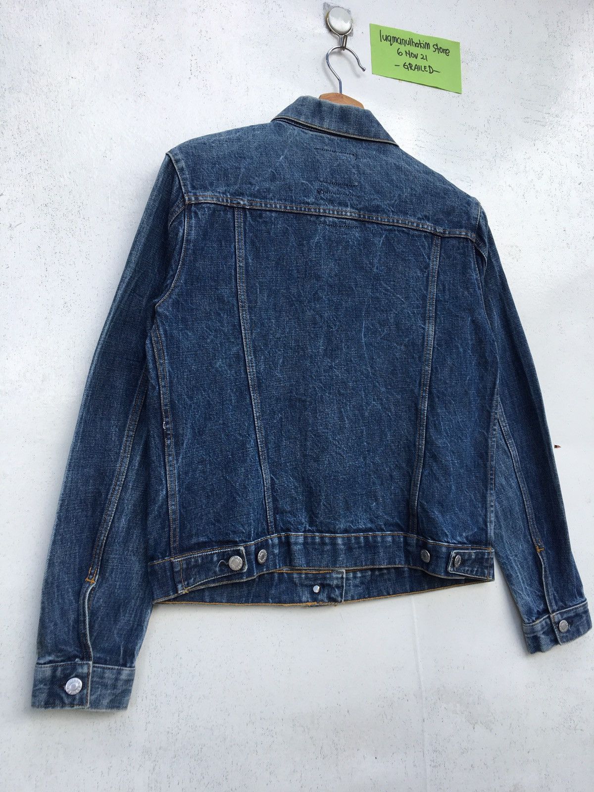 Helmut Lang Vintage 90s Rare Helmut Lang Classic Denim Jacket Size US M / EU 48-50 / 2 - 12 Thumbnail