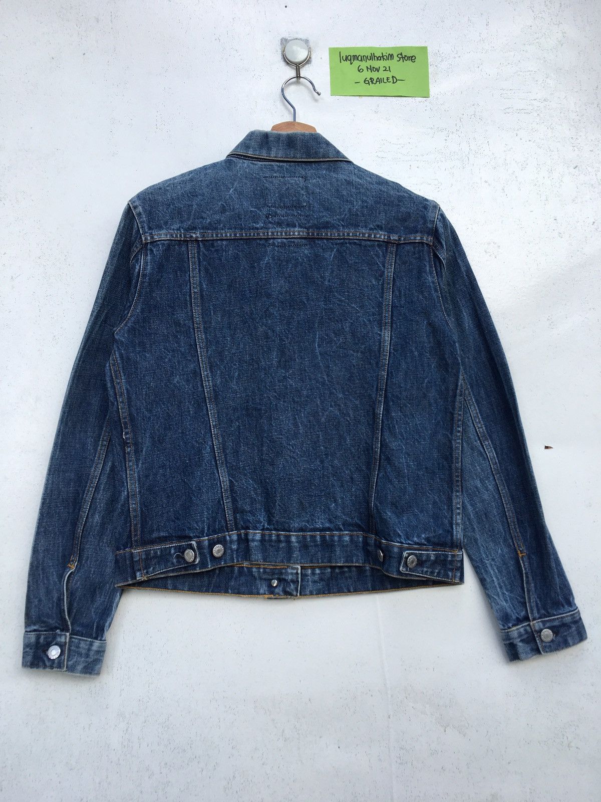 Helmut Lang Vintage 90s Rare Helmut Lang Classic Denim Jacket Size US M / EU 48-50 / 2 - 11 Thumbnail
