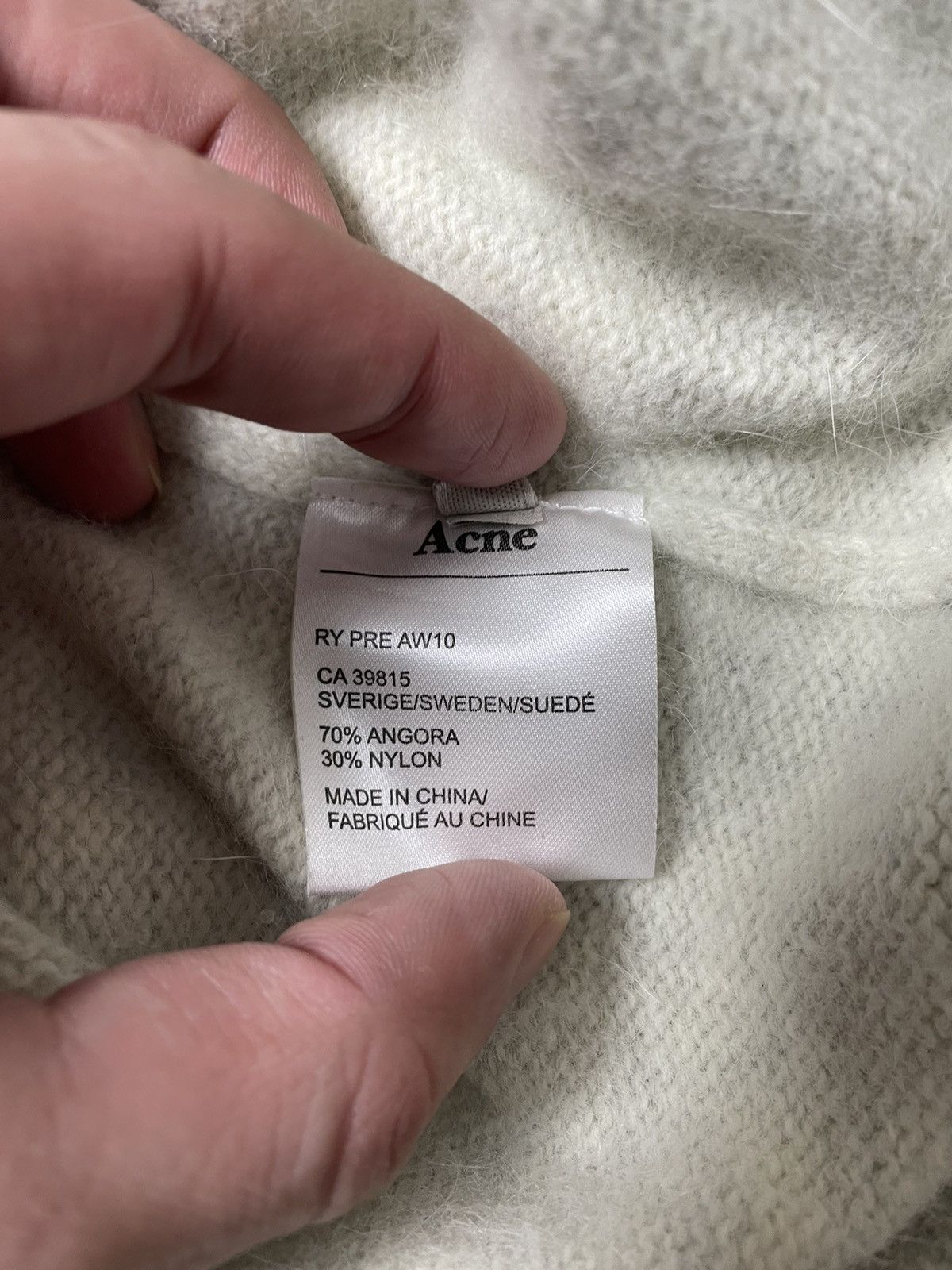 Acne Studios Acne Studios RY PRE AW10 sweaters Angora Size L / US 10 / IT 46 - 7 Thumbnail