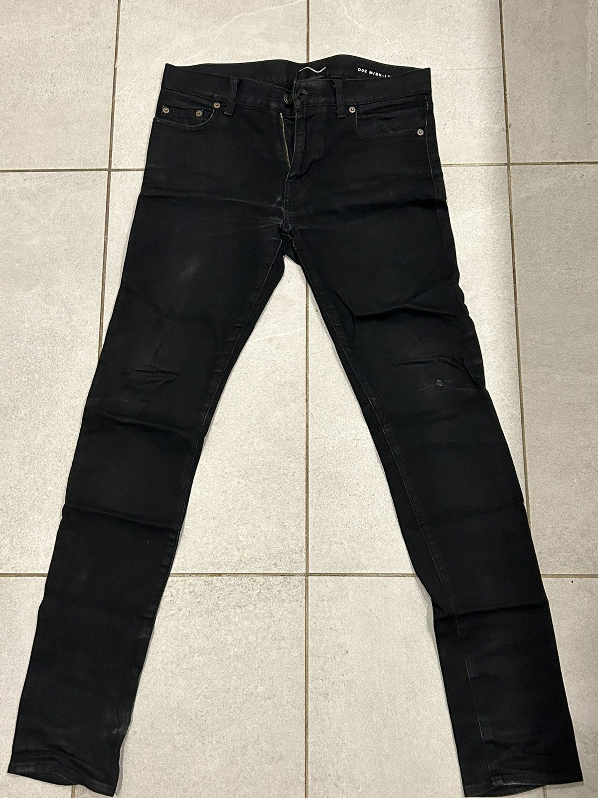 image of Saint Laurent Paris Black Denim 2015, Men's (Size 30)