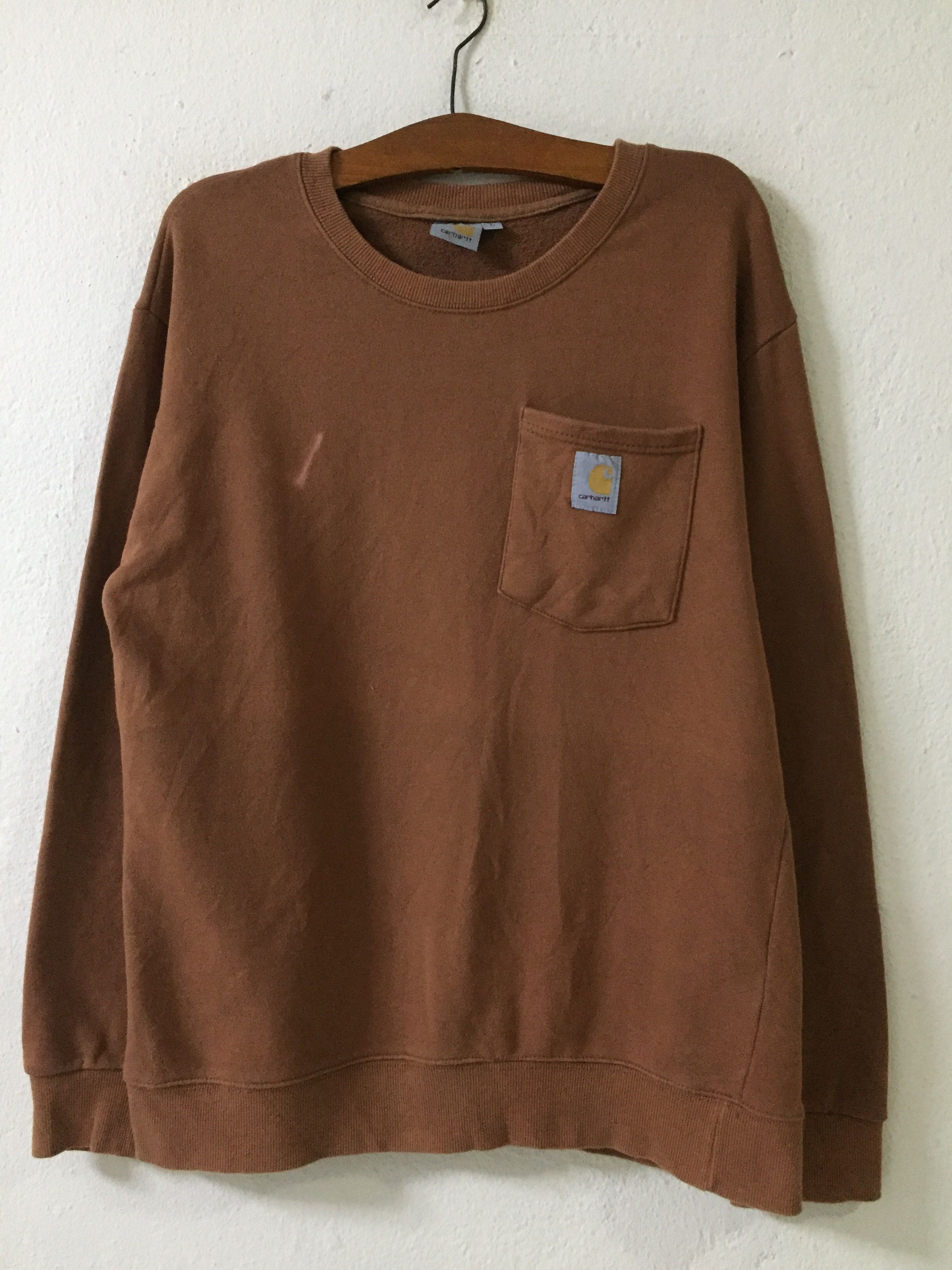 Carhartt Vintage Carhatt Sweatshirt Made In USA Size US M / EU 48-50 / 2 - 1 Thumbnail