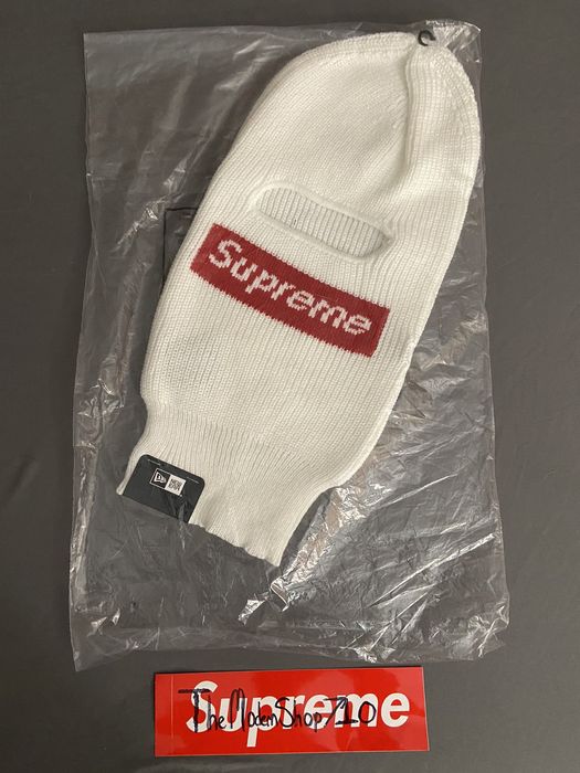 Supreme Supreme New Era Box Logo Balaclava (White) | Grailed