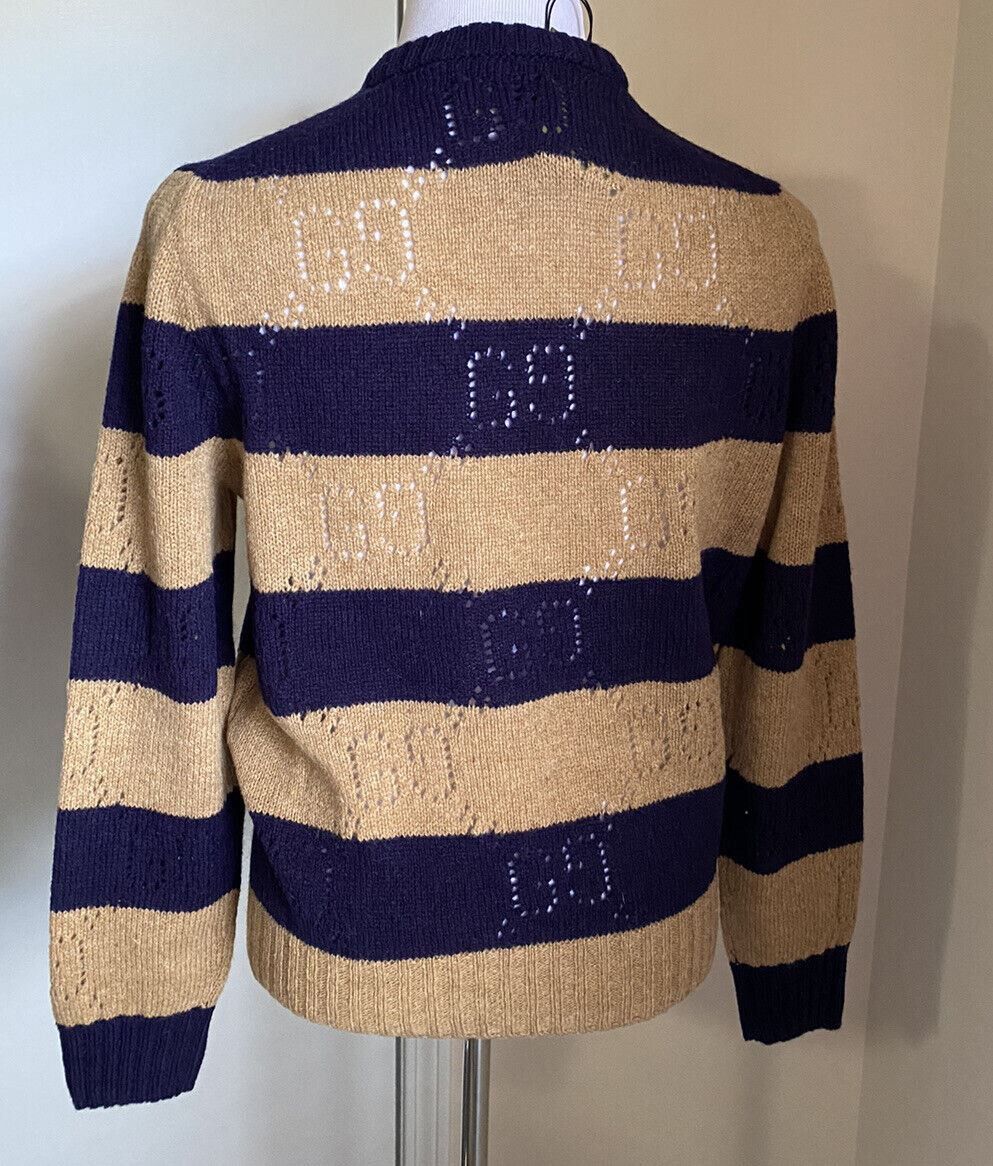 Gucci Sweater in Blue & Camel Size US S / EU 44-46 / 1 - 5 Thumbnail