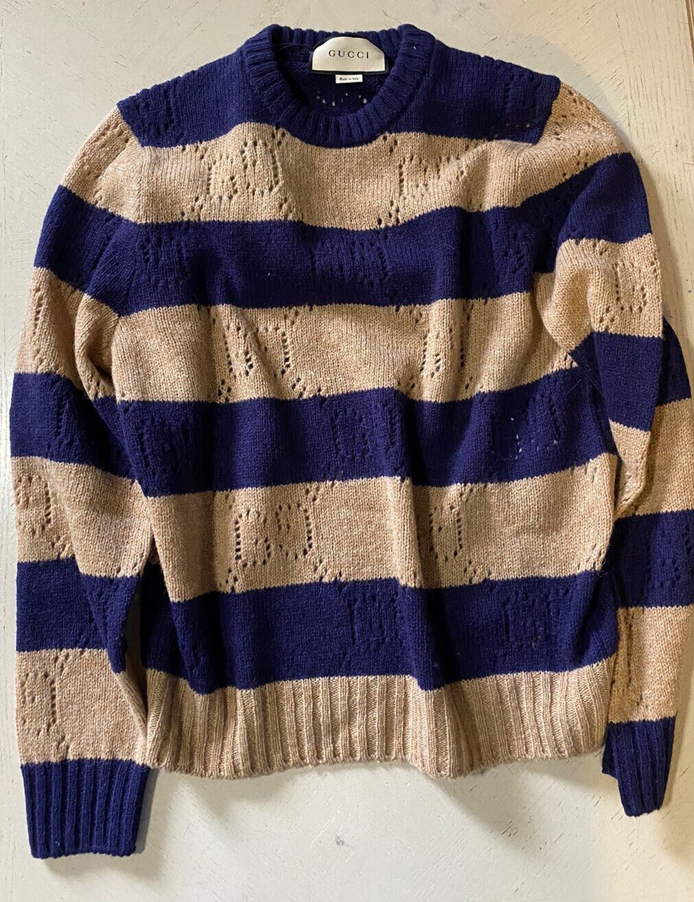 Gucci Sweater in Blue & Camel Size US S / EU 44-46 / 1 - 3 Thumbnail