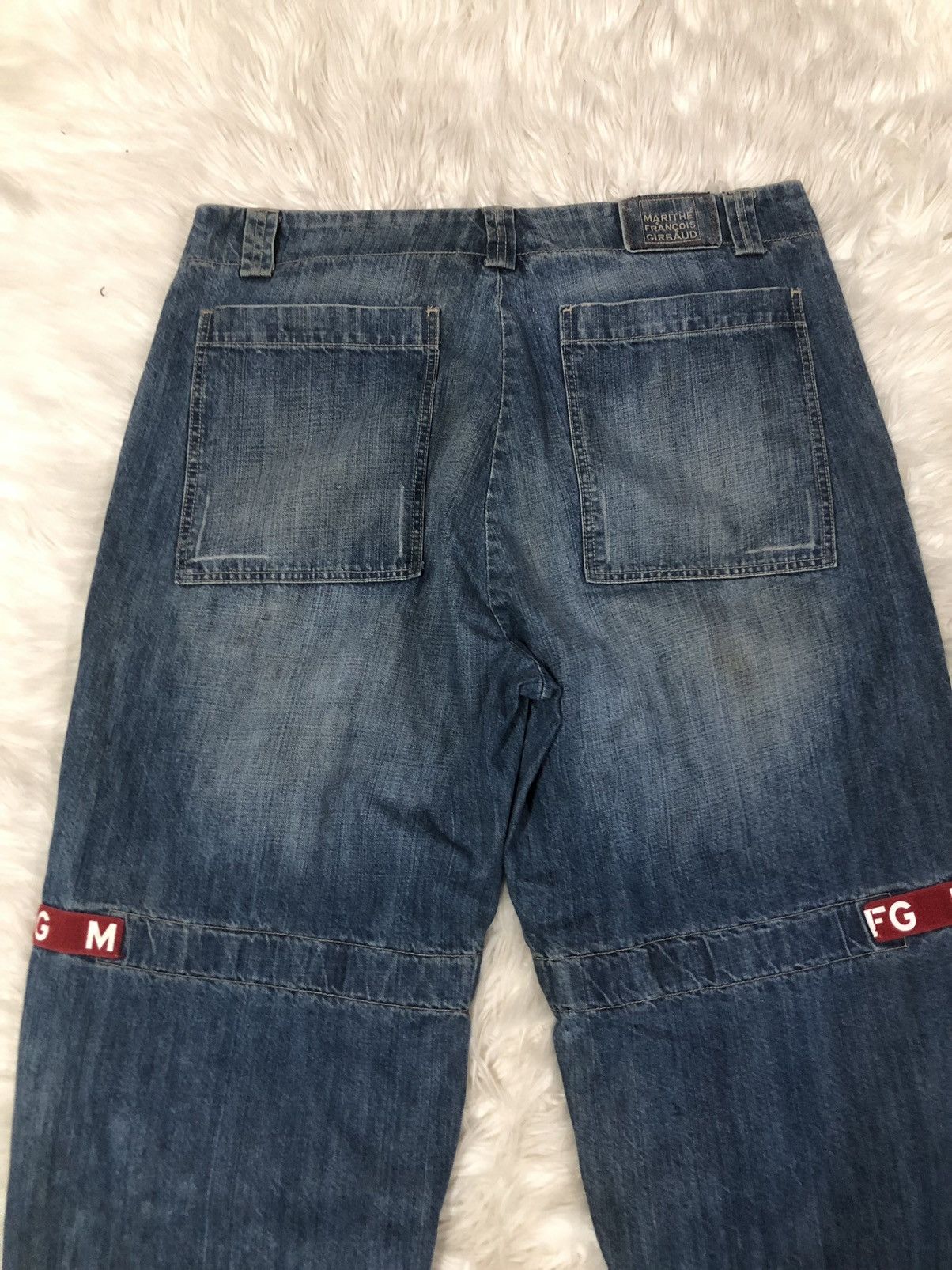 Marithe Francois Girbaud M+FG multipocket big size jeans