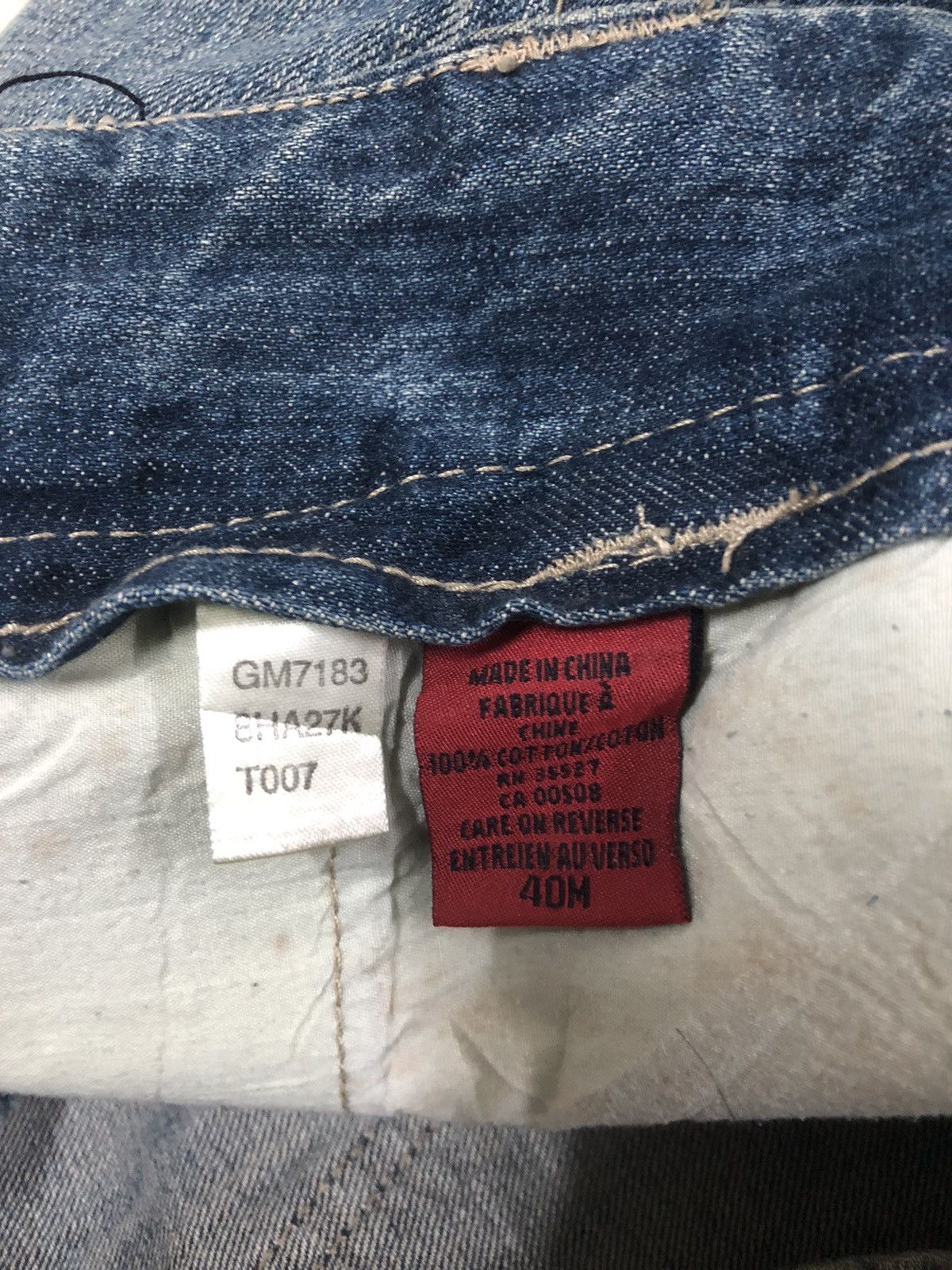 Marithe Francois Girbaud M+FG multipocket big size jeans