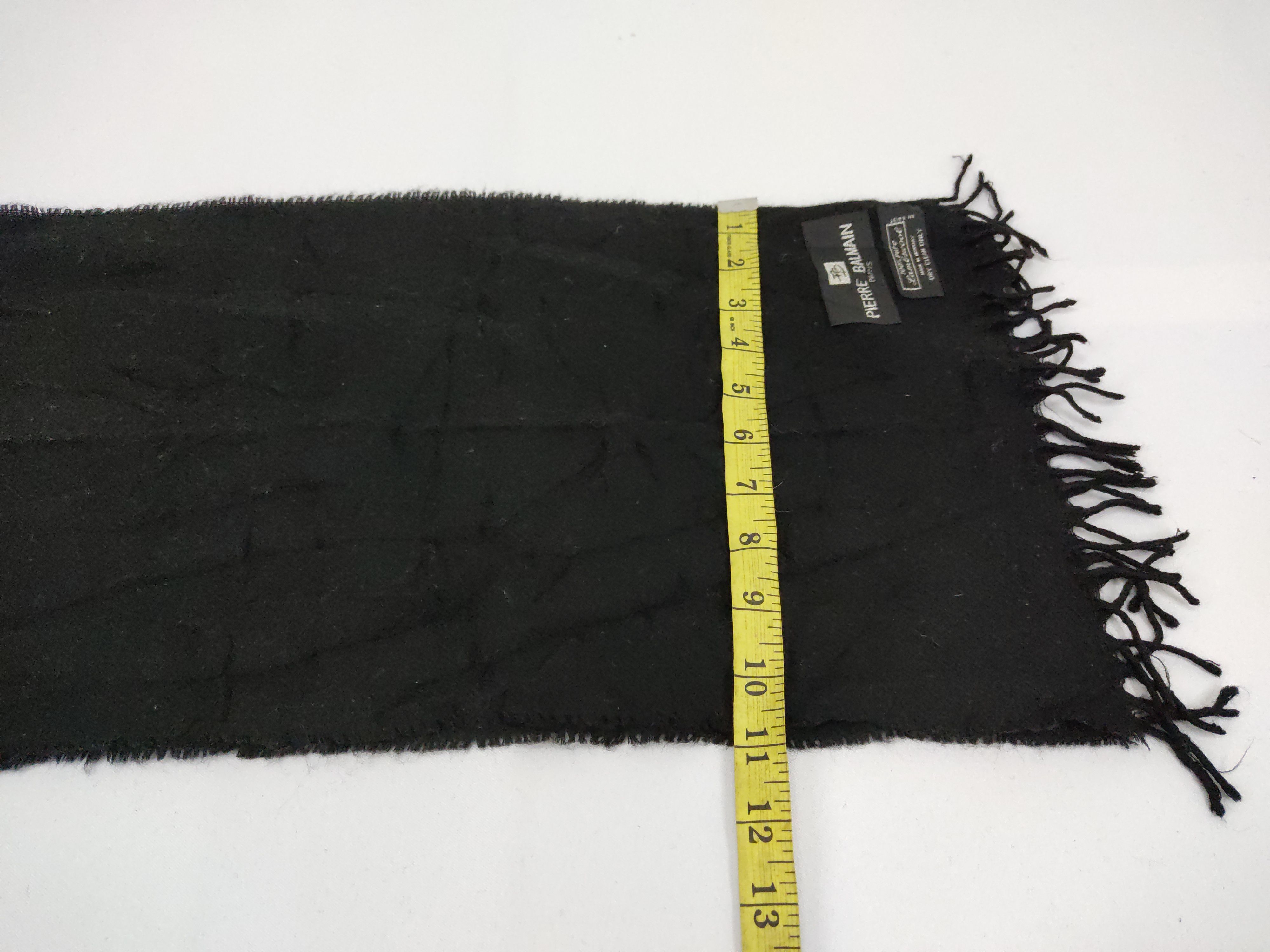 Other Pierre Balmain Paris Muffler Scarf Lambswool Uruguay Size ONE SIZE - 4 Thumbnail