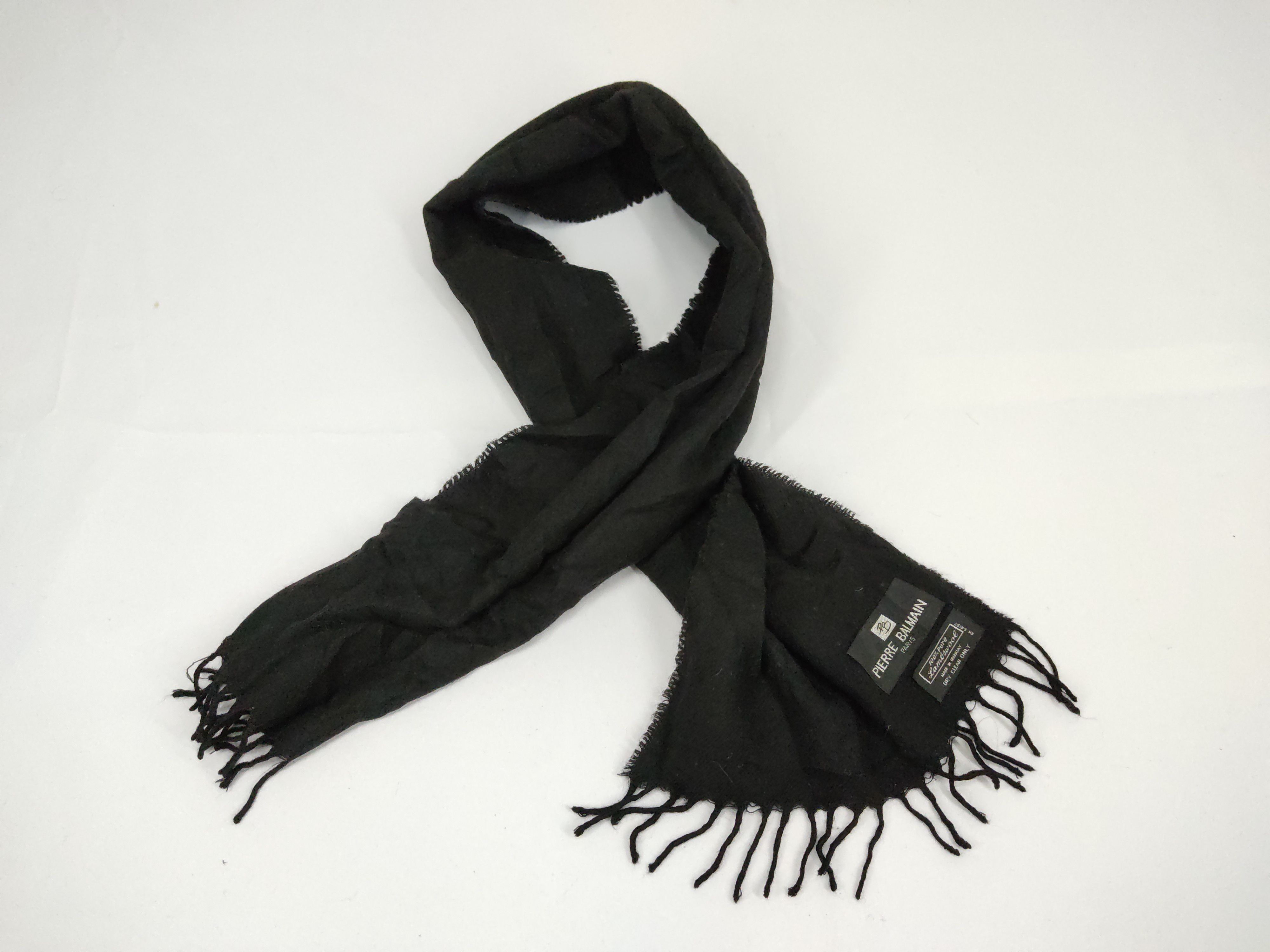 Other Pierre Balmain Paris Muffler Scarf Lambswool Uruguay Size ONE SIZE - 1 Thumbnail
