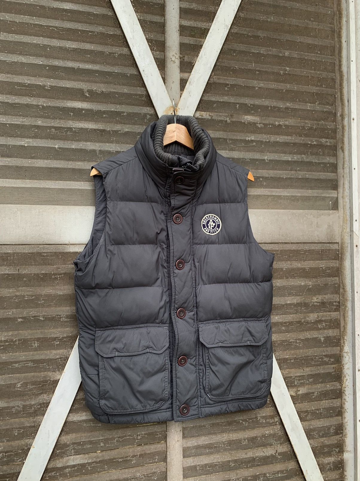 Abercrombie & Fitch 👹ABERCROMBIE & FITCH NEW YORK BUBBLE PUFFER VEST Size US M / EU 48-50 / 2 - 2 Thumbnail