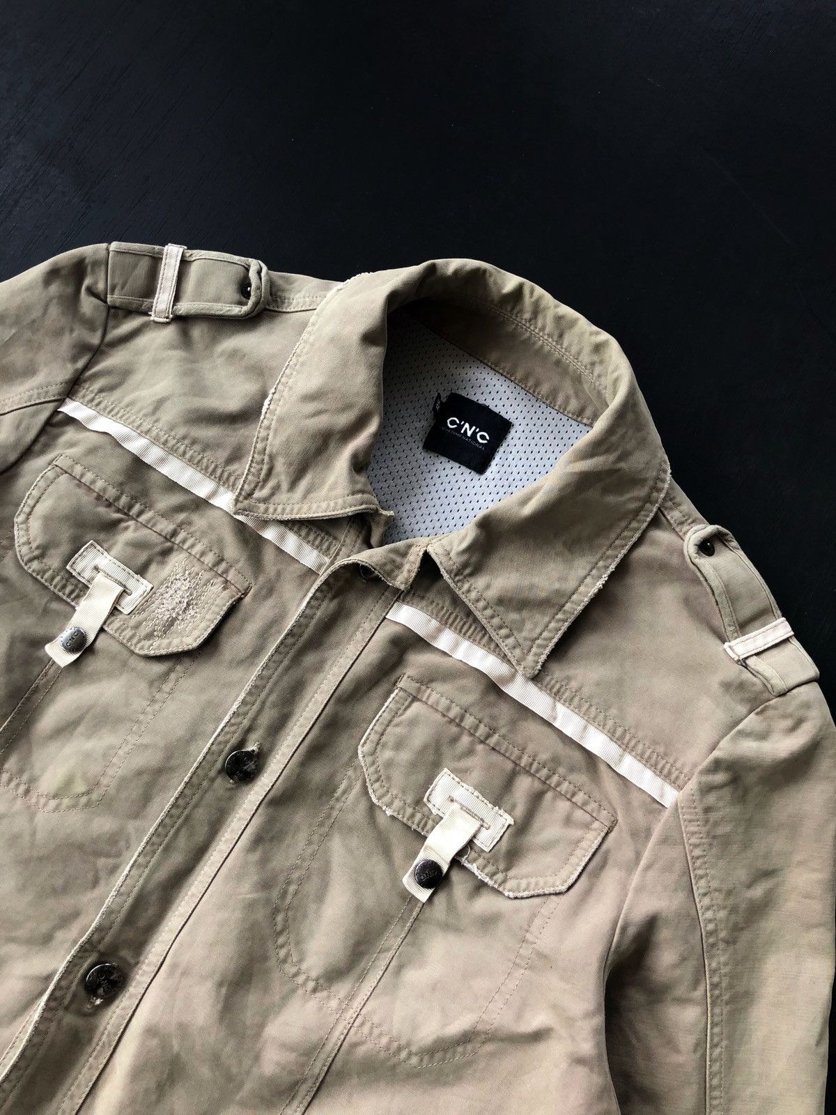 Costume National CoSTUME NATIONAL Officer Military Field Jacket Size US M / EU 48-50 / 2 - 2 Thumbnail