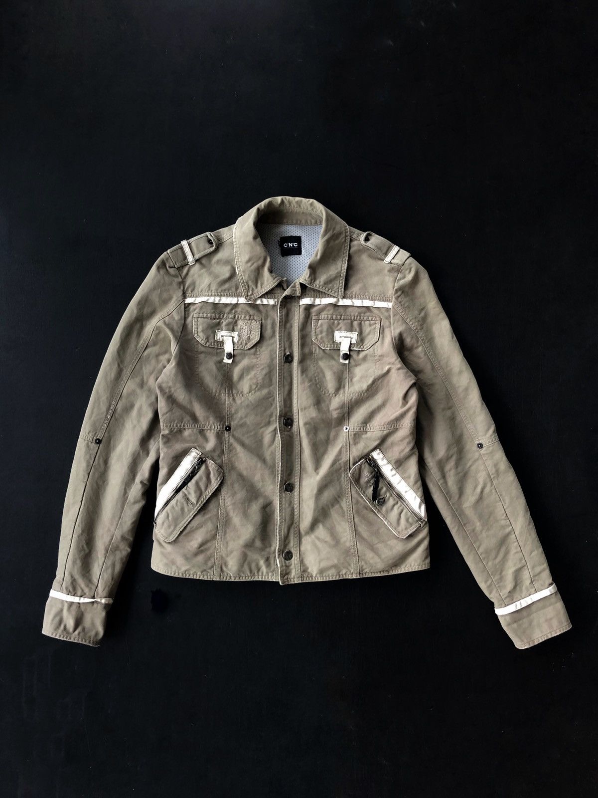 Costume National CoSTUME NATIONAL Officer Military Field Jacket Size US M / EU 48-50 / 2 - 1 Thumbnail