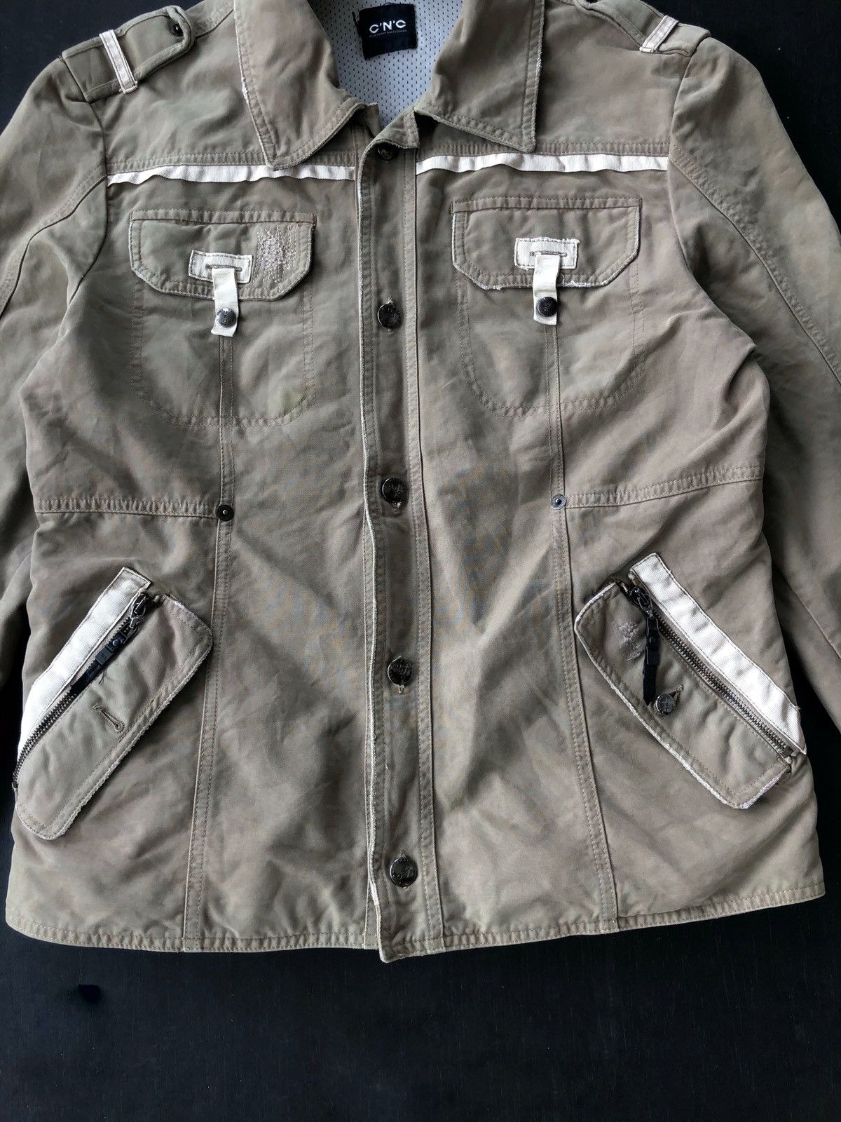 Costume National CoSTUME NATIONAL Officer Military Field Jacket Size US M / EU 48-50 / 2 - 3 Thumbnail