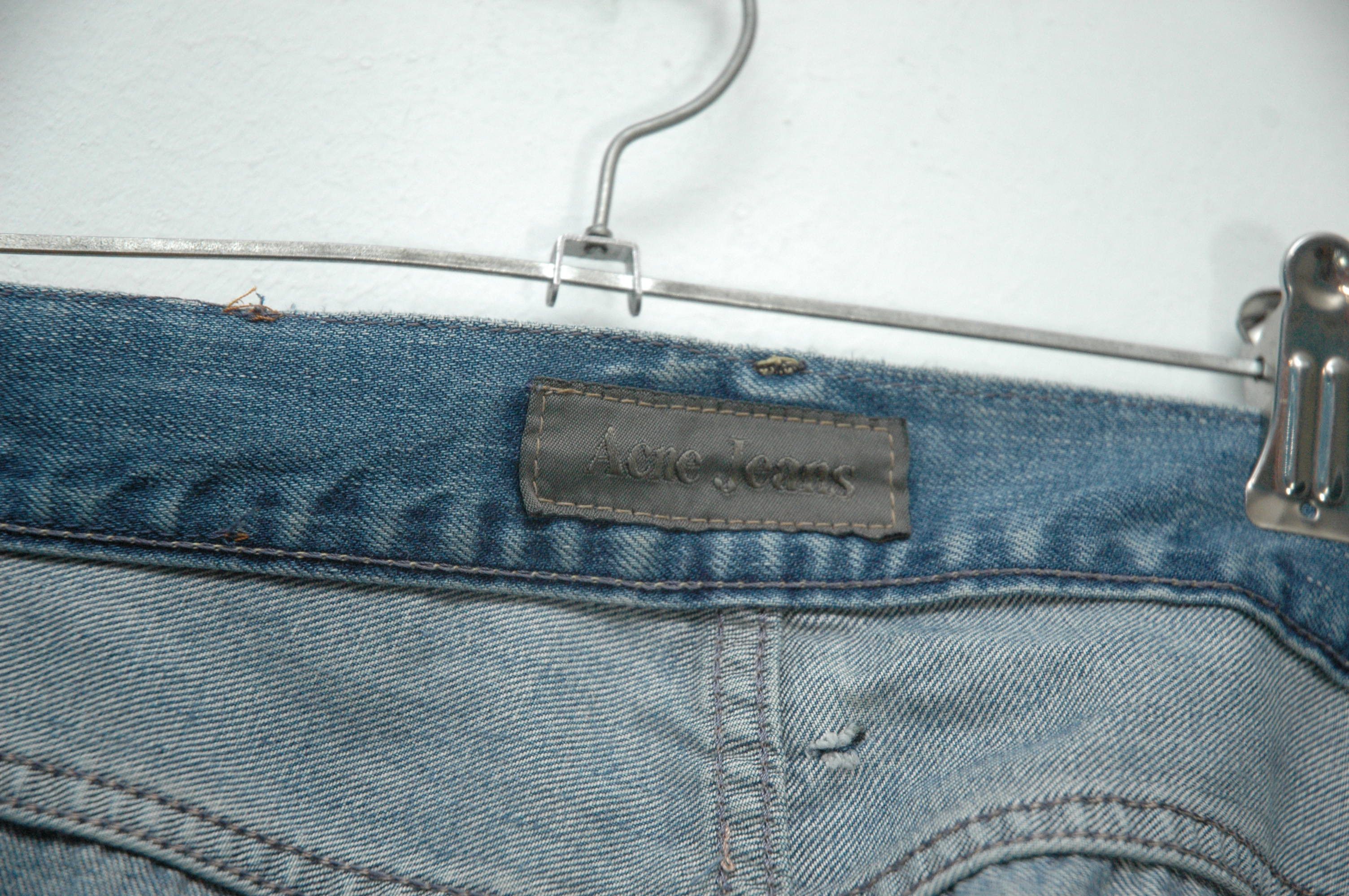 Acne Studios Acne Jean Mod Soap Distressed Denim Pant W31 L32 Size US 31 - 7 Thumbnail