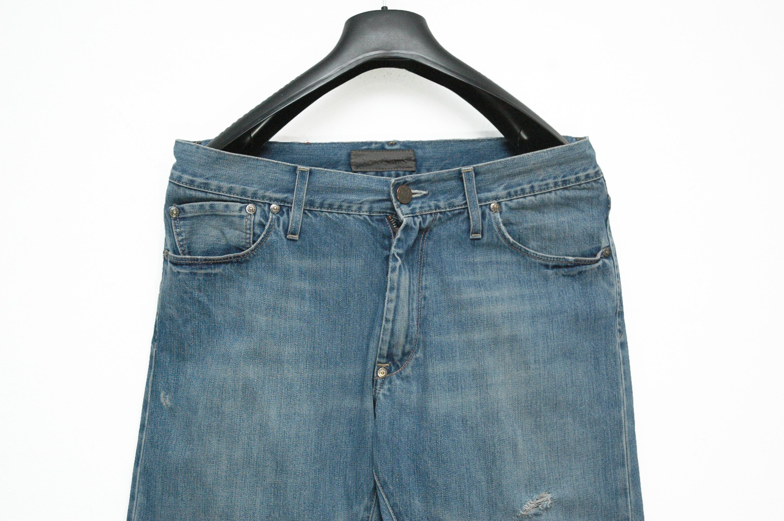 Acne Studios Acne Jean Mod Soap Distressed Denim Pant W31 L32 Size US 31 - 2 Thumbnail