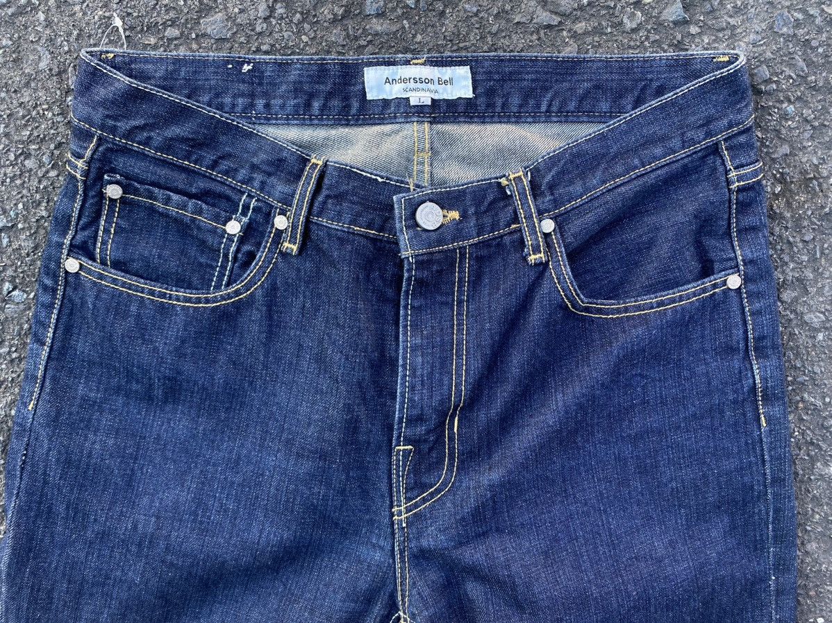 Andersson Bell Andersson Bell Selvedge Patch Jeans Size US 32 / EU 48 - 10 Thumbnail