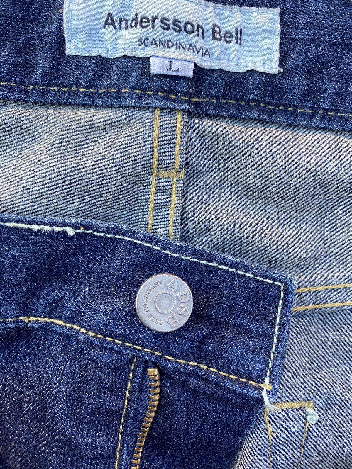 Andersson Bell Andersson Bell Selvedge Patch Jeans Size US 32 / EU 48 - 11 Thumbnail