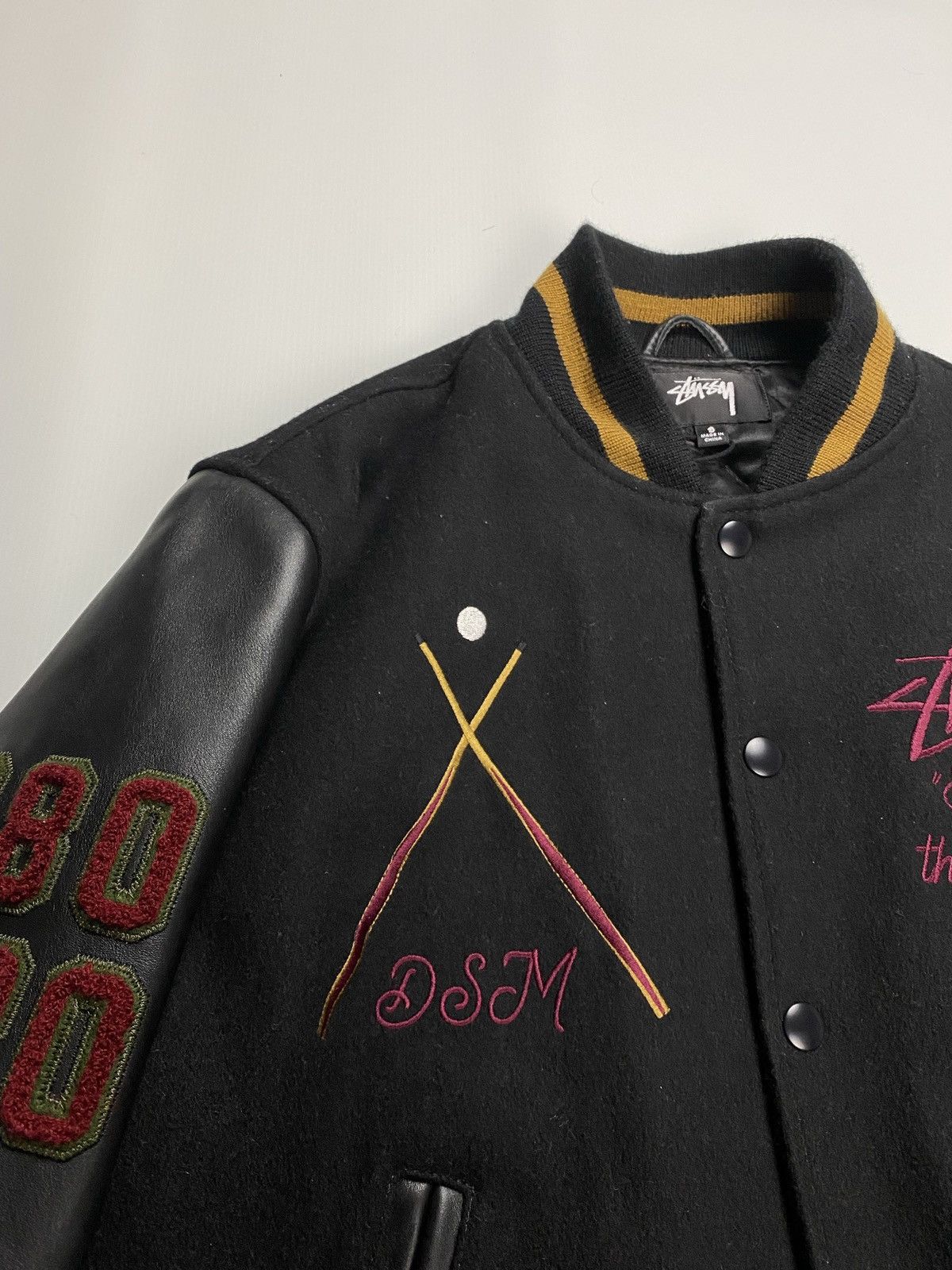 Stussy 40th anniversary billiard varsity jacket Size US S / EU 44-46 / 1 - 6 Thumbnail