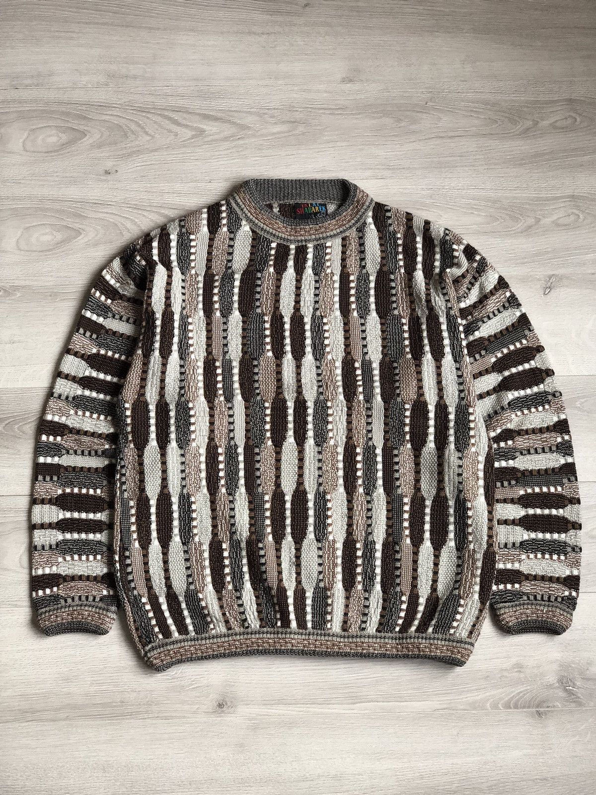 Vintage multi color knit sweater