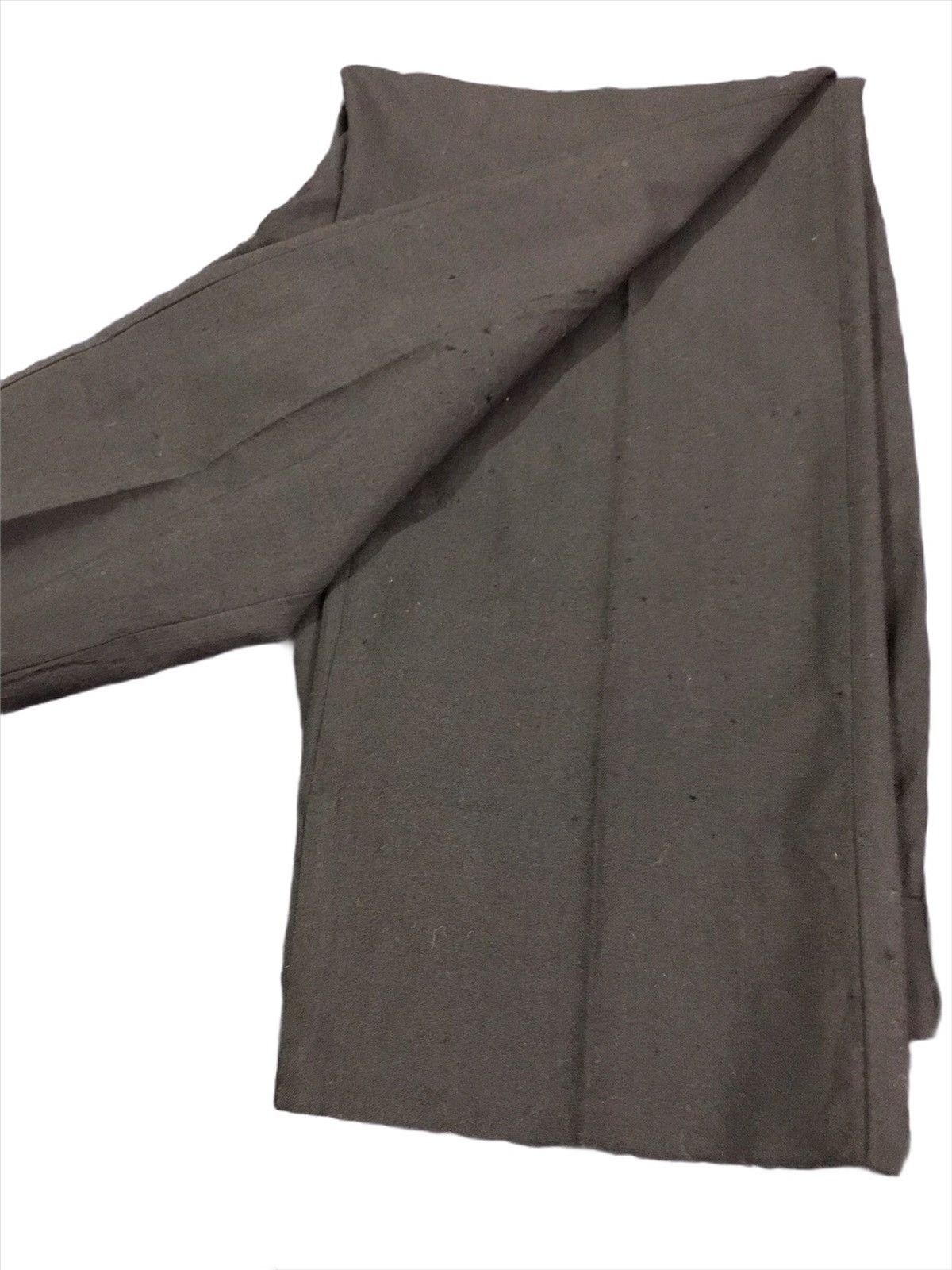 CDG by Comme des Garcons × Comme des Garcons × Comme des Garcons Homme Plus Vintage AD2001 CDG Homme Distressed Wool Gabardine Pants Size US 32 / EU 48 - 13 Thumbnail