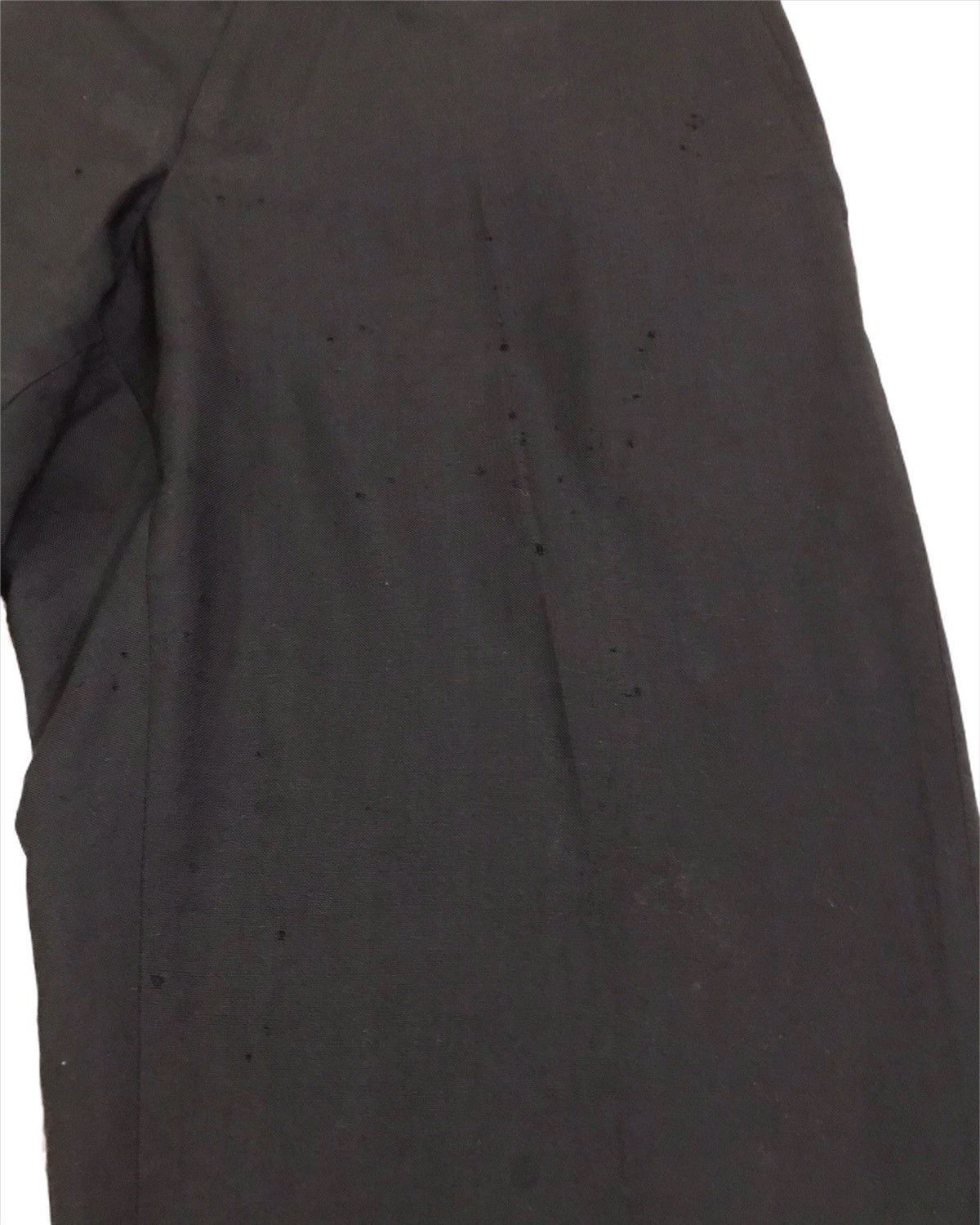 CDG by Comme des Garcons × Comme des Garcons × Comme des Garcons Homme Plus Vintage AD2001 CDG Homme Distressed Wool Gabardine Pants Size US 32 / EU 48 - 4 Thumbnail