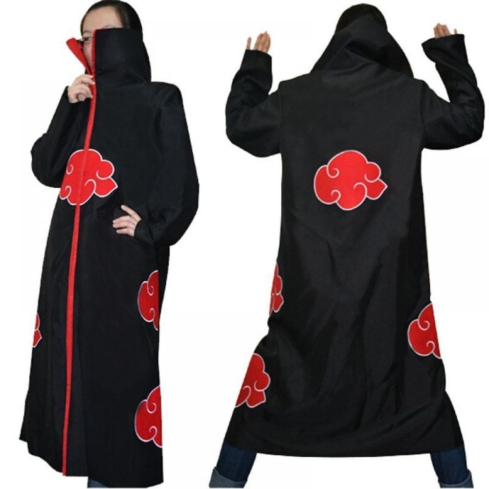 Anime × Cartoon Network × Japanese Brand Vintage Cosplay Costume unifrom cloak naruto akatsuki Size US L / EU 52-54 / 3 - 5 Thumbnail