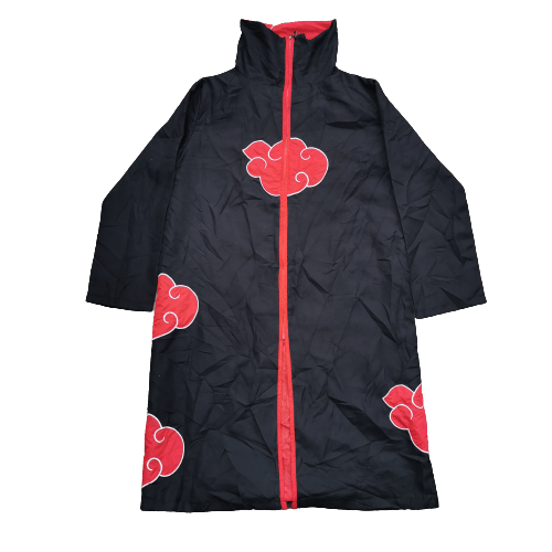 Japanese Brand Vintage Cosplay Costume unifrom cloak naruto akatsuki ...