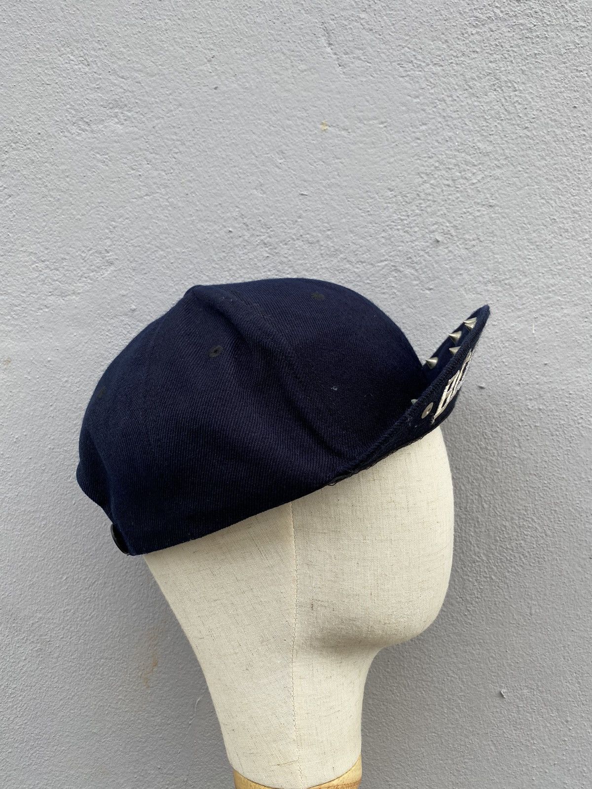 Beauty Beast × Michel Klein × Vintage 💥RARE💥Vintage “Michel Klein Paris” Studded Embroidered Cap Size ONE SIZE - 4 Thumbnail