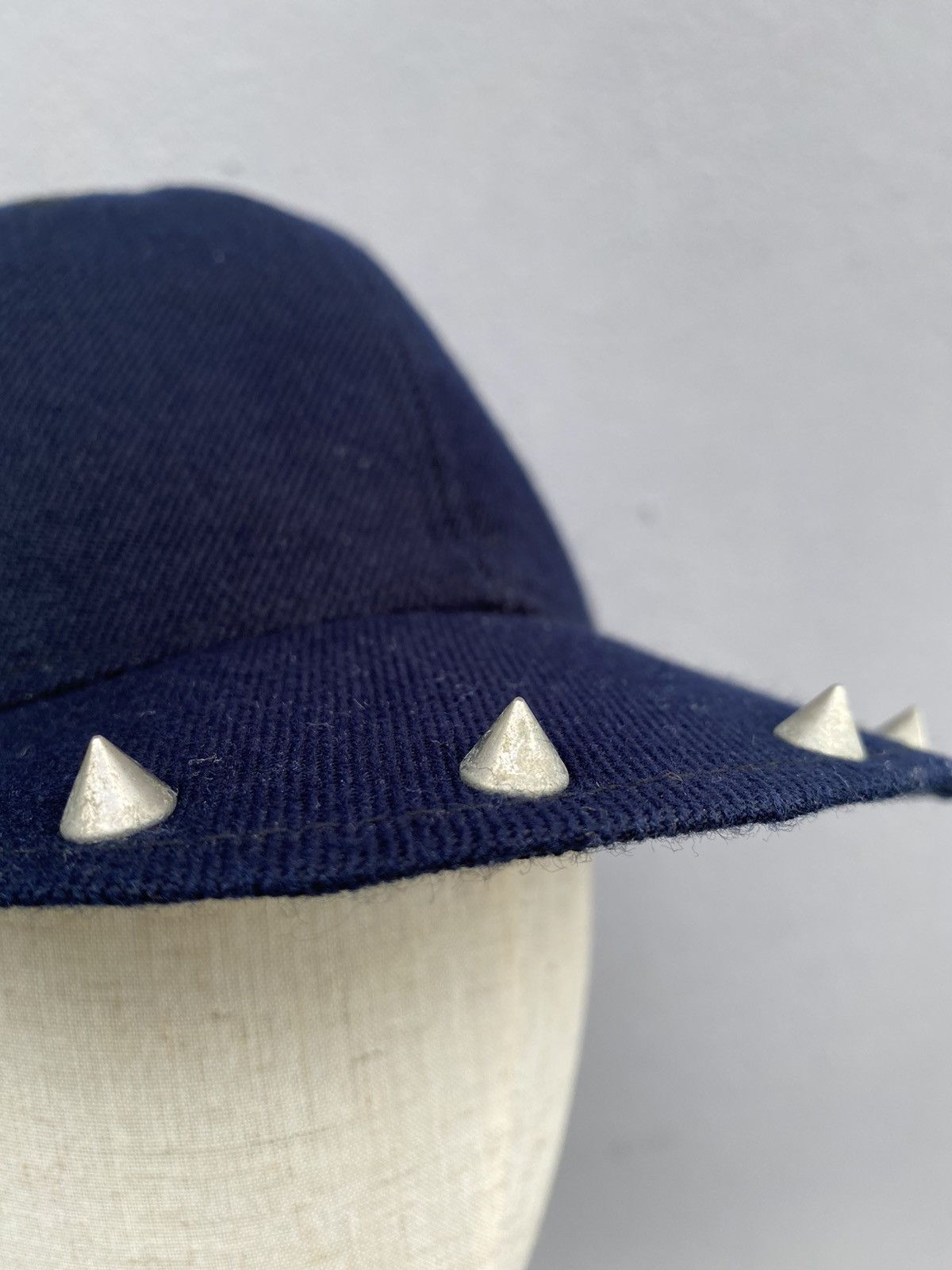 Beauty Beast × Michel Klein × Vintage 💥RARE💥Vintage “Michel Klein Paris” Studded Embroidered Cap Size ONE SIZE - 8 Thumbnail