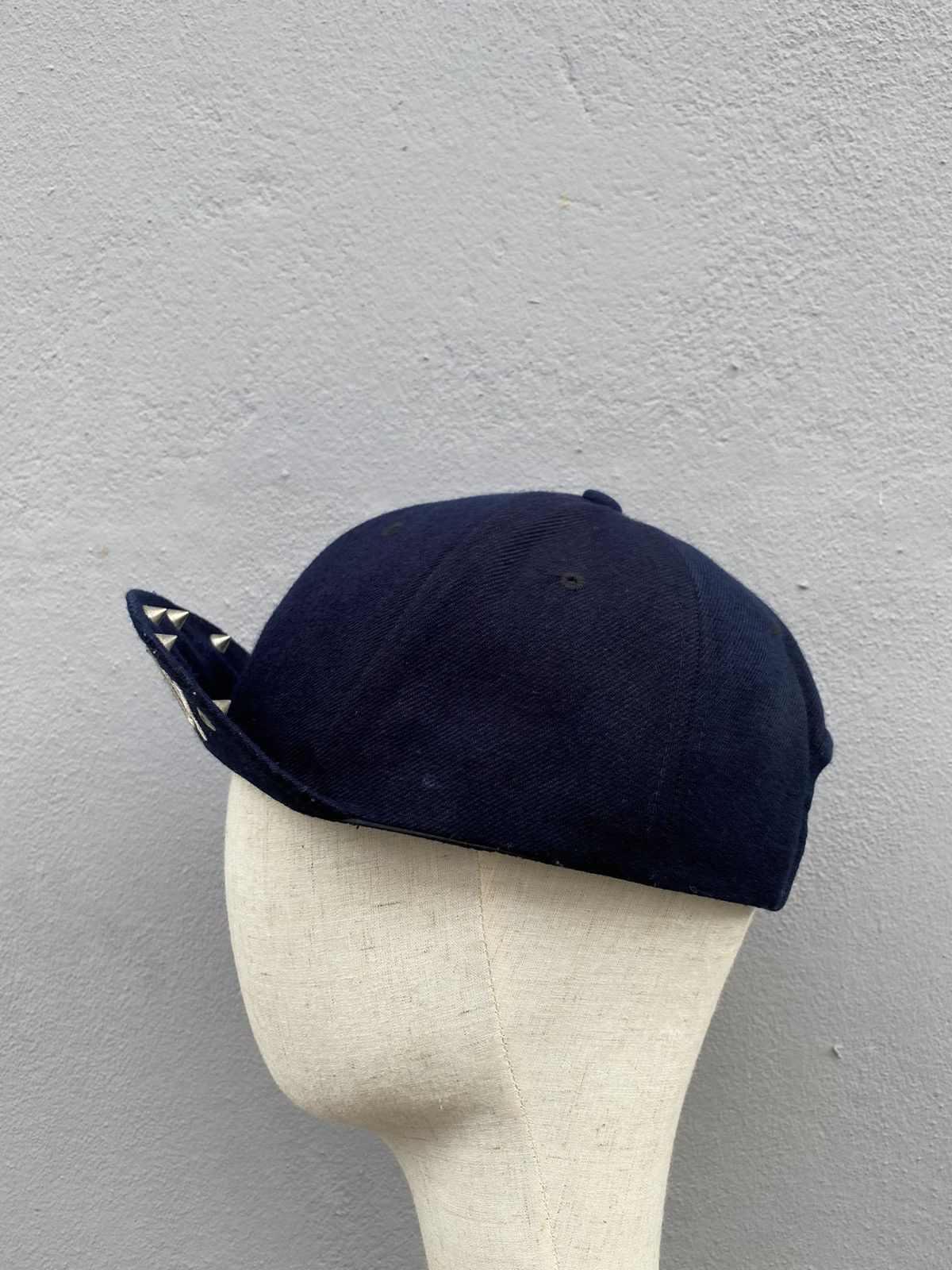 Beauty Beast × Michel Klein × Vintage 💥RARE💥Vintage “Michel Klein Paris” Studded Embroidered Cap Size ONE SIZE - 5 Thumbnail