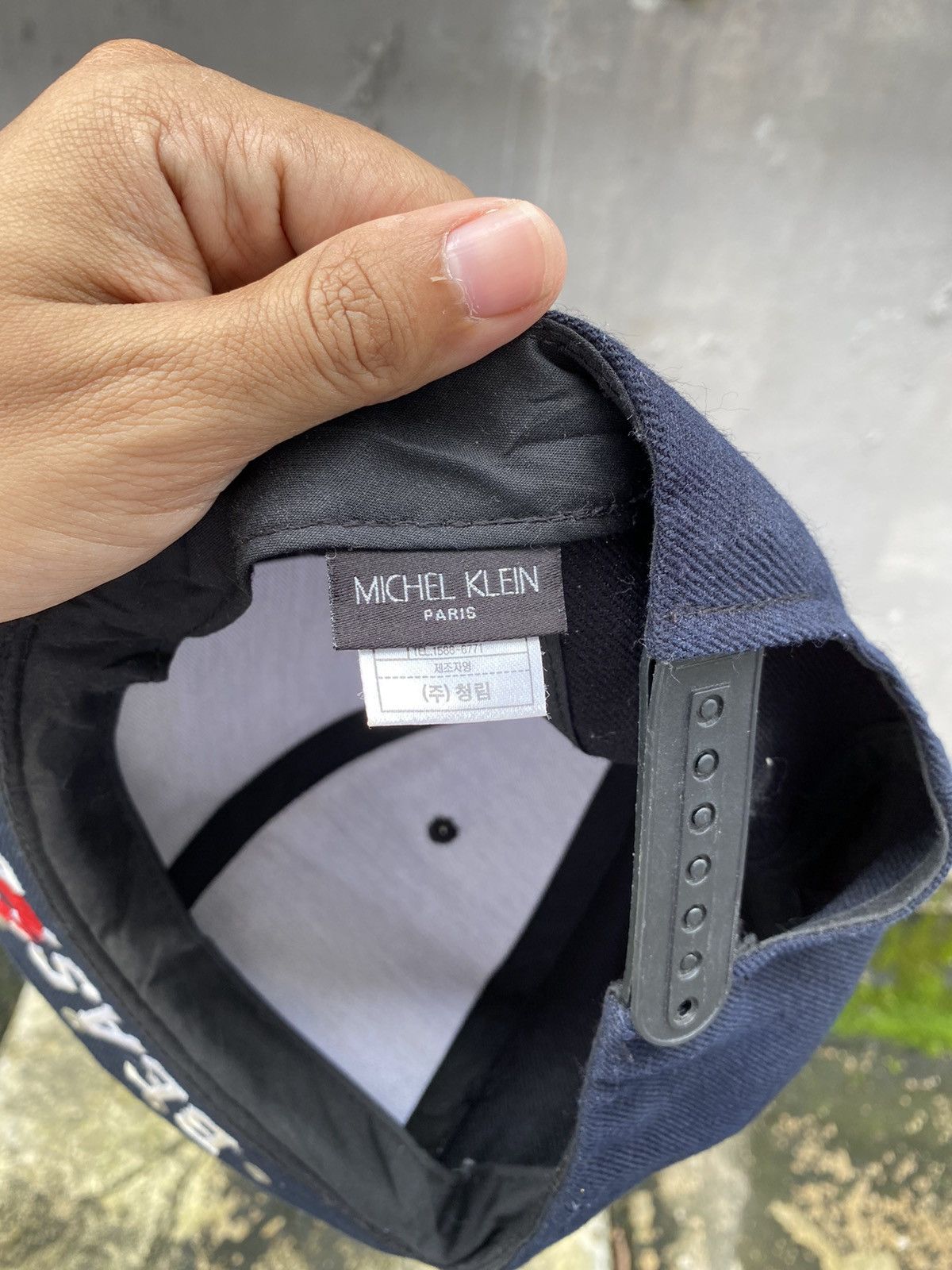 Beauty Beast × Michel Klein × Vintage 💥RARE💥Vintage “Michel Klein Paris” Studded Embroidered Cap Size ONE SIZE - 11 Thumbnail