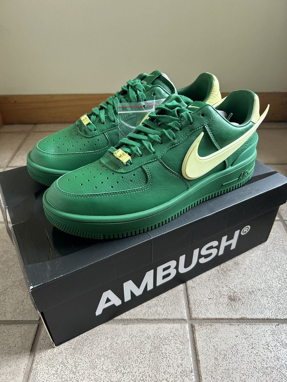 Pre-owned Ambush Design X Nike Ambush Air Force 1 Low Green Shoes 