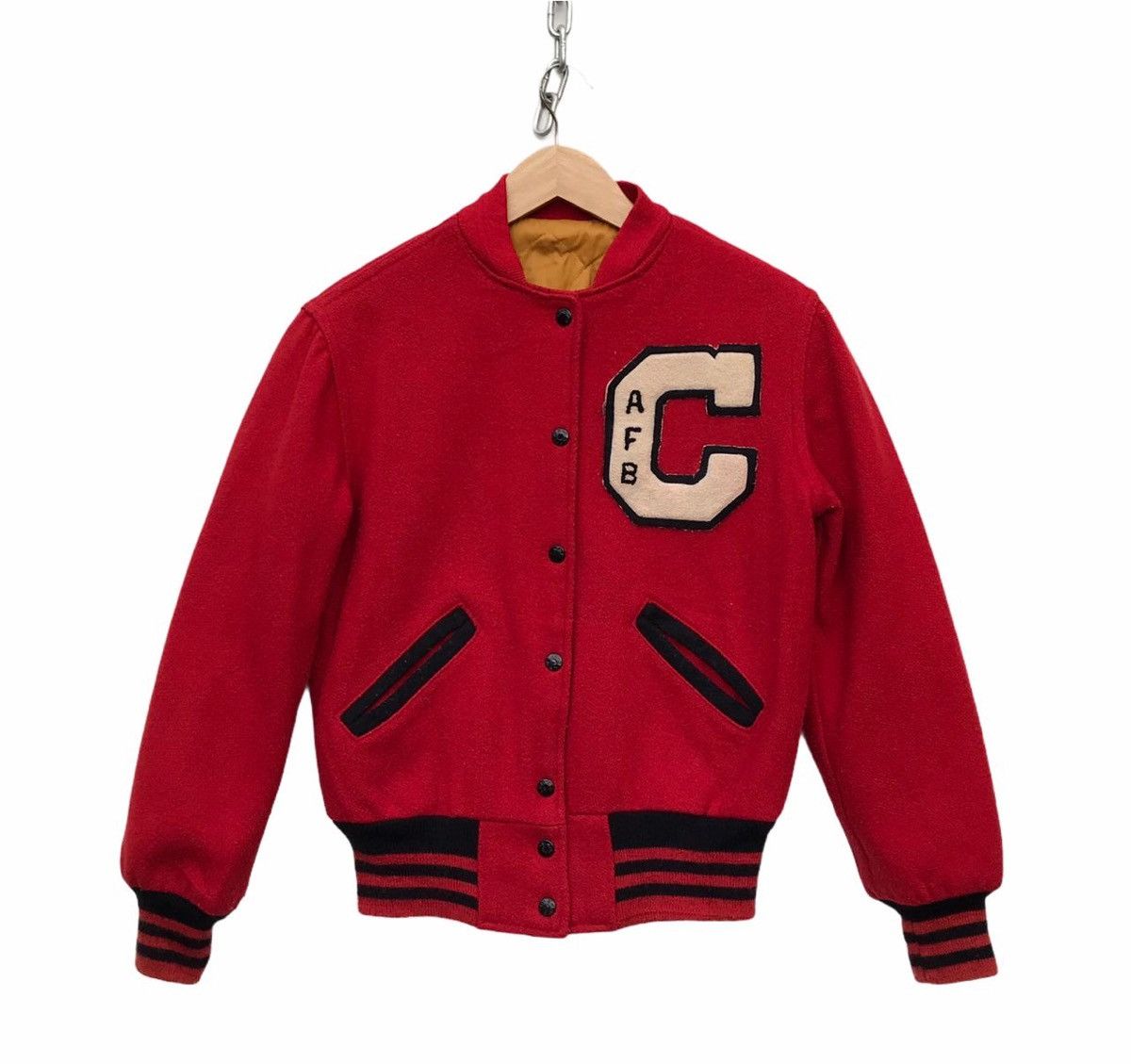 Other AFB Varsity Jacket Streetwear Bombers Jacket Size US S / EU 44-46 / 1 - 1 Thumbnail