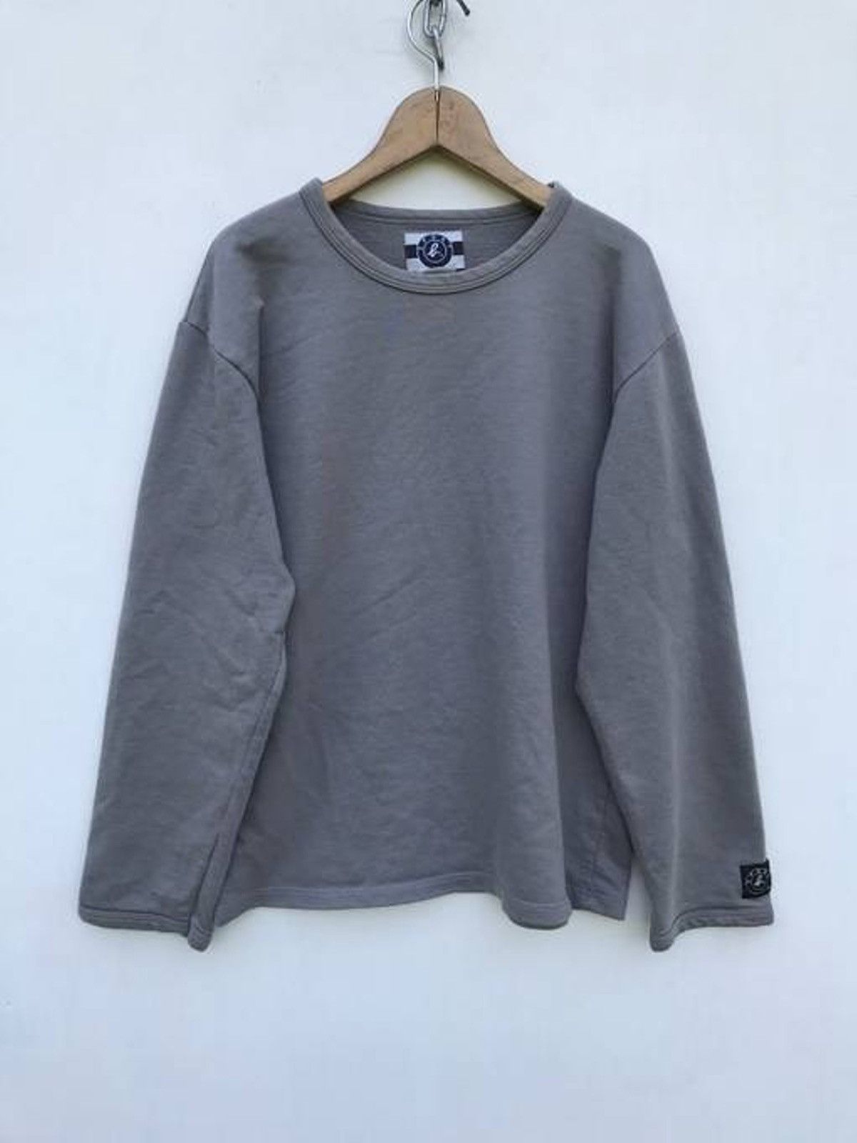 agnes b. Agnes B Plain Designer Sweatshirt Size US S / EU 44-46 / 1 - 1 Thumbnail
