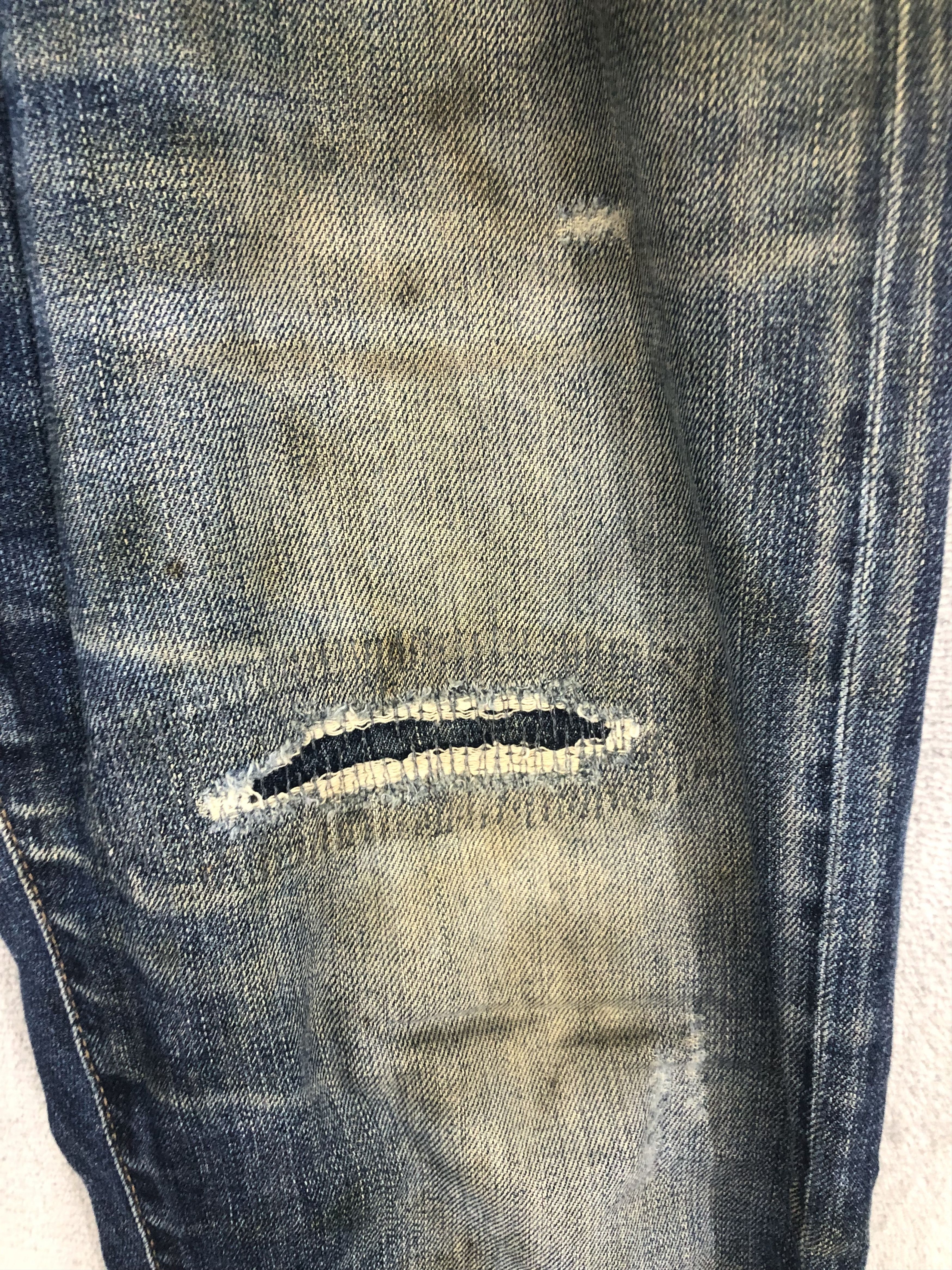 Japanese Brand × Uniqlo Uniqlo Denim Jeans 33 x 27.5 Size US 33 - 6 Thumbnail
