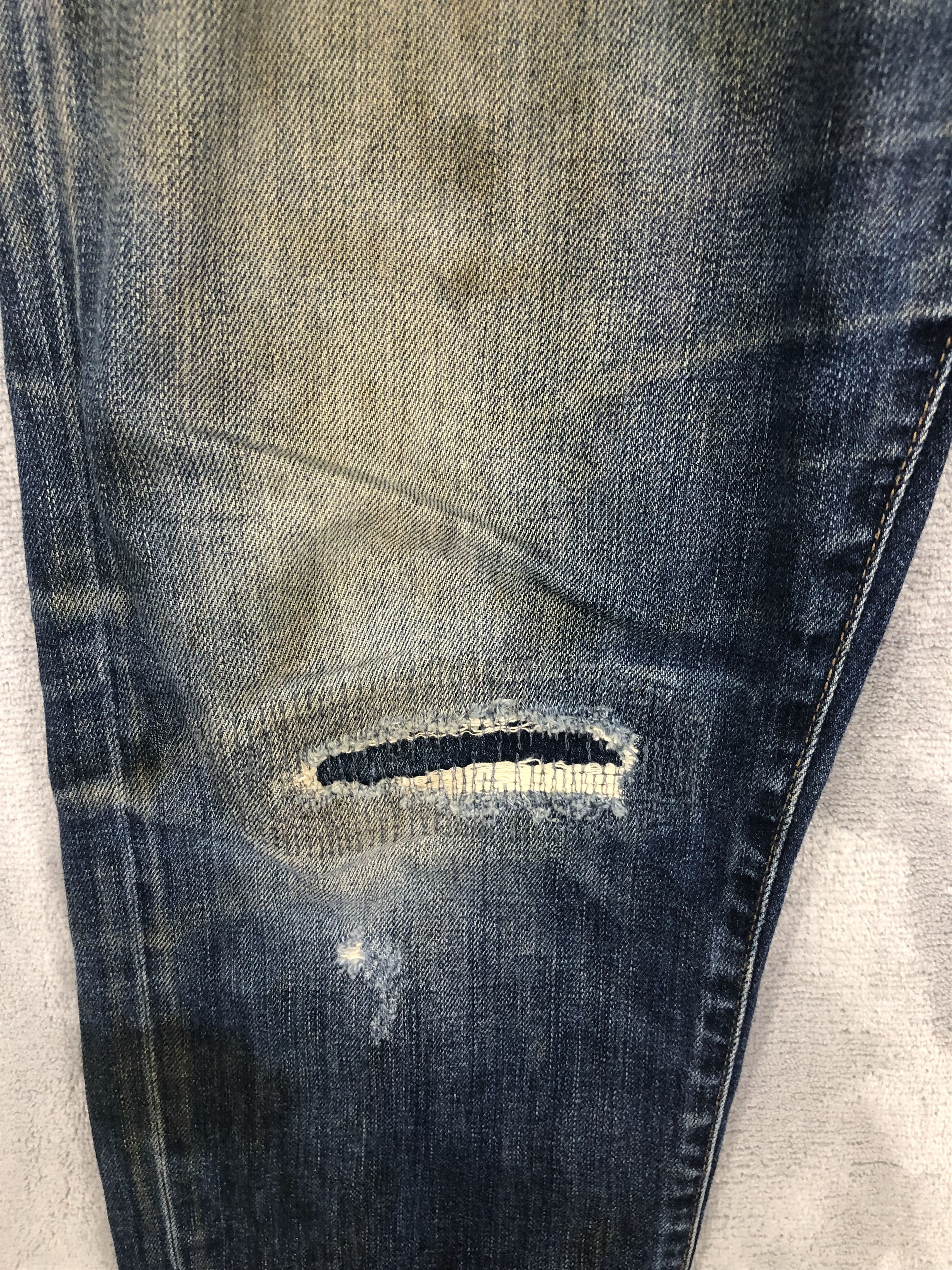 Japanese Brand × Uniqlo Uniqlo Denim Jeans 33 x 27.5 Size US 33 - 5 Thumbnail
