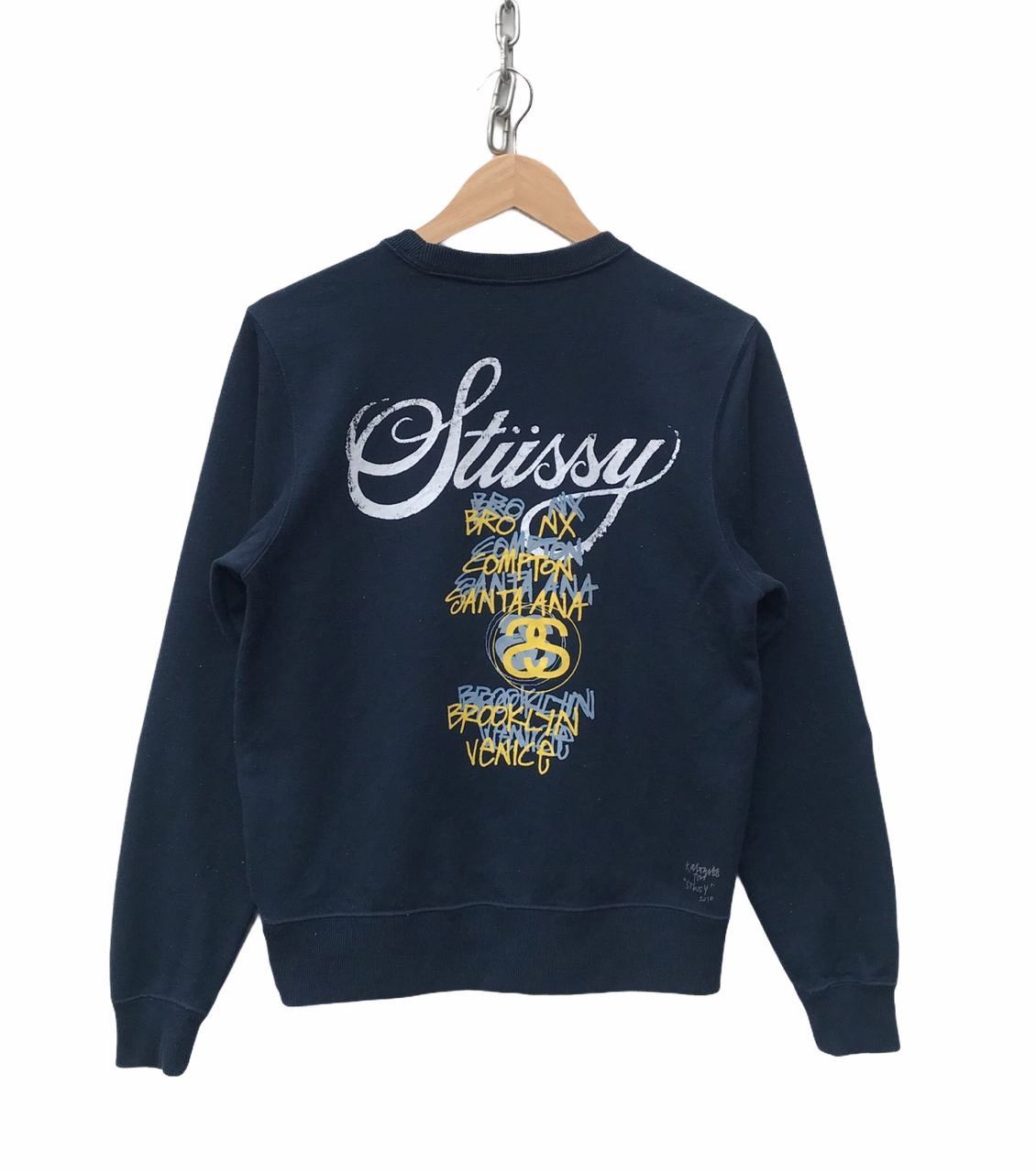 Stussy Stussy Spellout Streetwear Sweatshirt Size US S / EU 44-46 / 1 - 2 Thumbnail